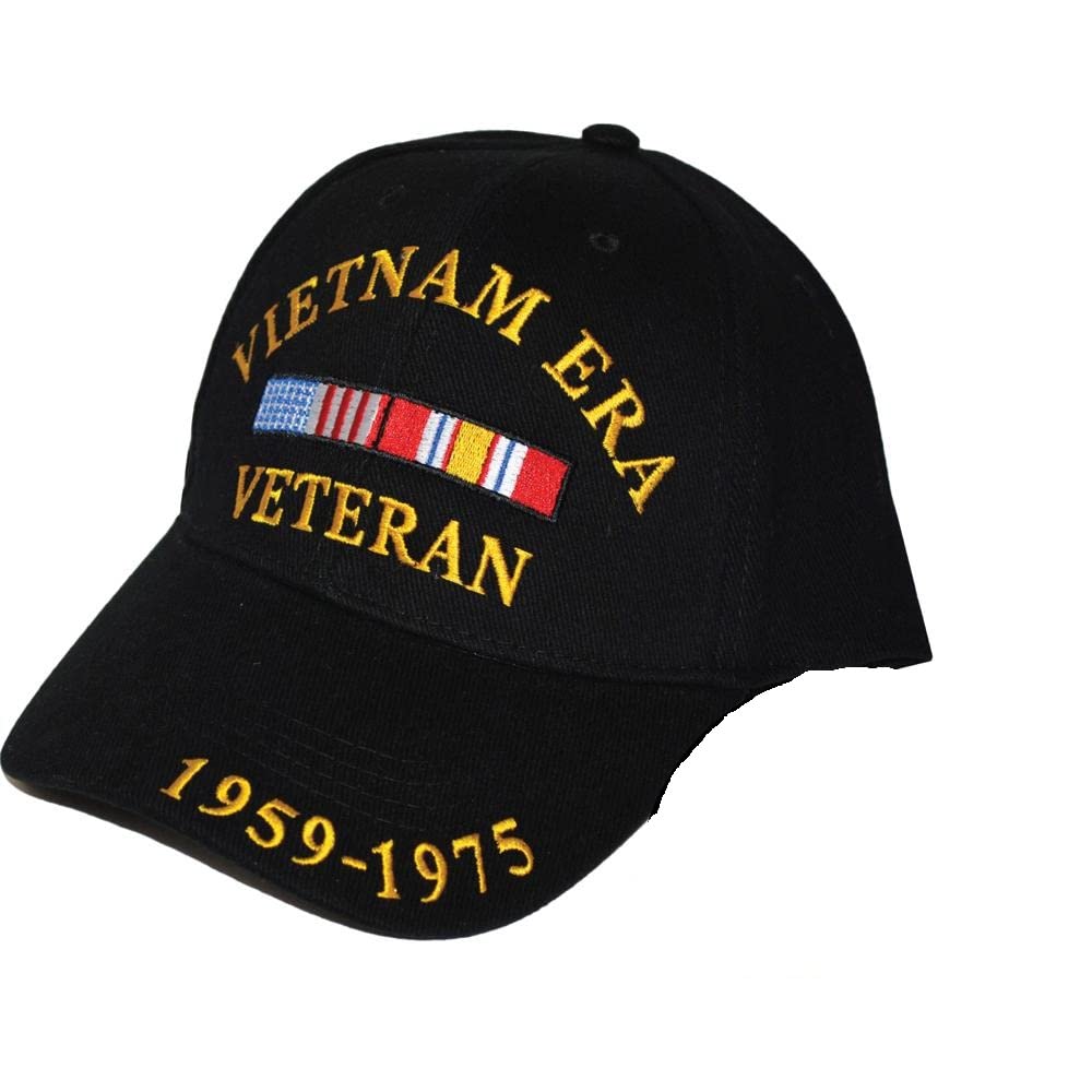 KIA US America Remembers Hat - Adjustable Baseball Cap in Black & Red - Perfect for Veterans Day, Memorial Day & Patriotic Events