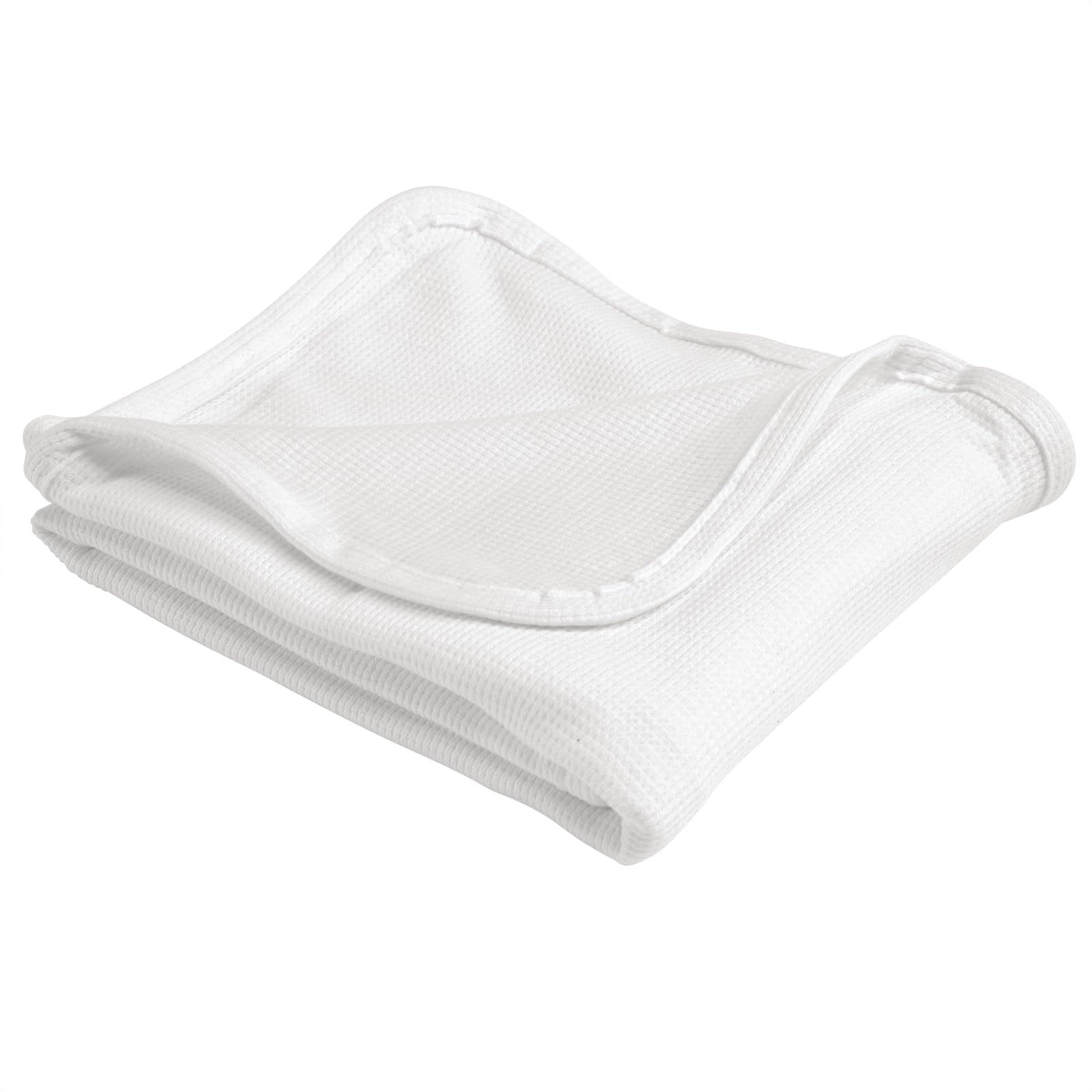 Soft Cotton Weave Blanket Set of 6 - Breathable & Cozy Throw Blankets for Bed, Sofa, Travel - Perfect for Home Decor, Gifts & Hotels (Item # BLANKET)