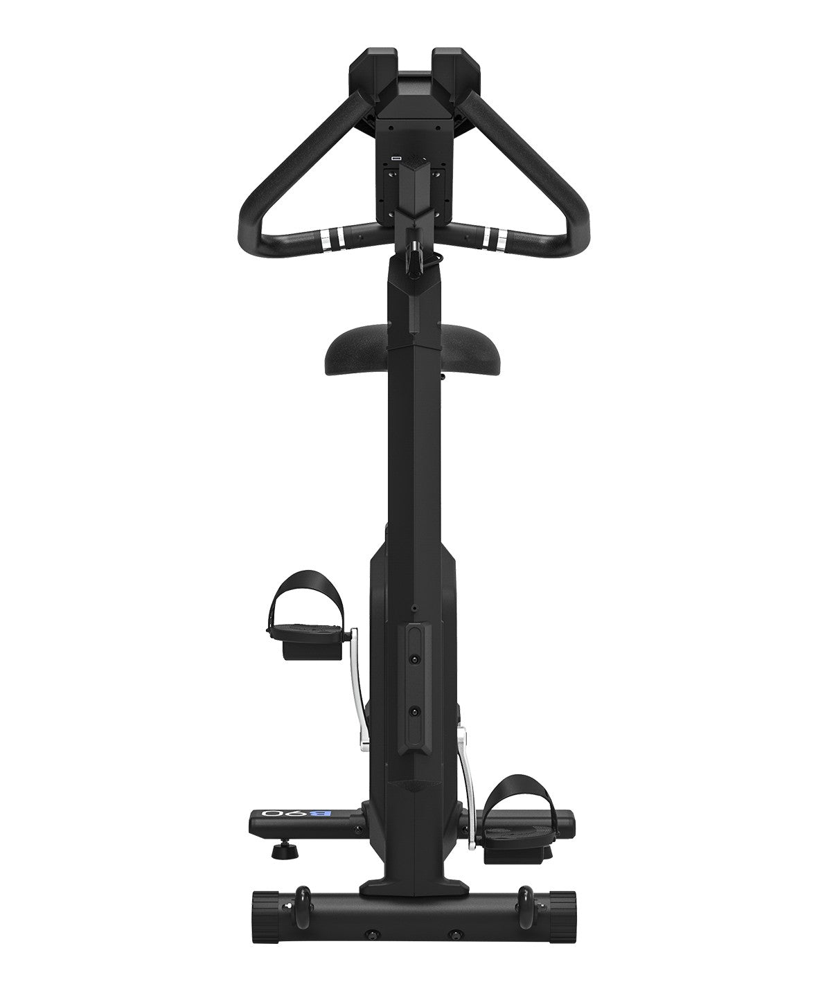 B90LCD Sportop Upright Exercise Bike for Home Gym - Indoor Cycling Workout Equipment for Cardio & Fitness Training