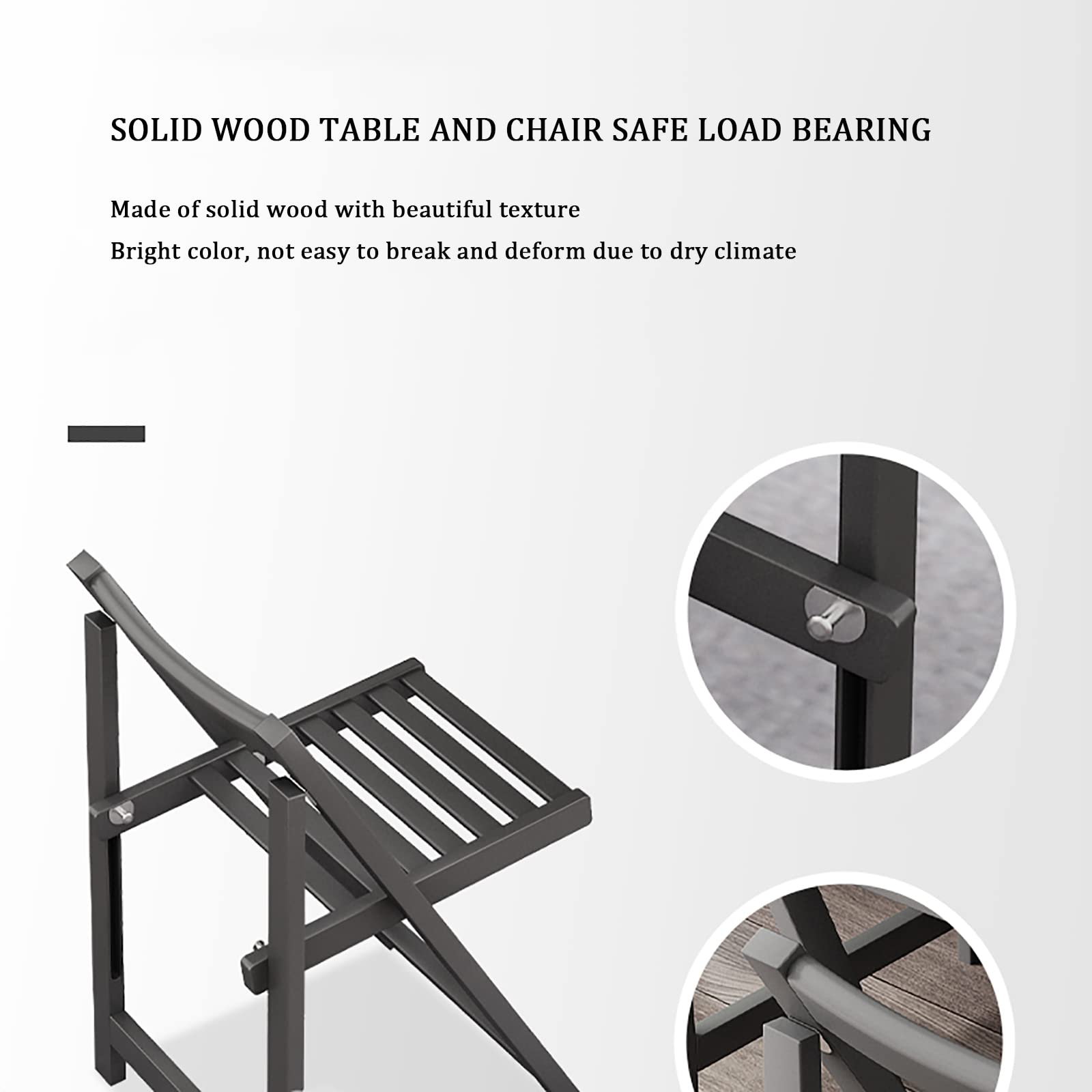 Foldable Dining Table Set with 4 Chairs - Space Saving Drop Leaf Kitchen Table with Wheels & Storage | Perfect for Small Apartments, Kitchen Nooks, Dining Rooms & Family Gatherings