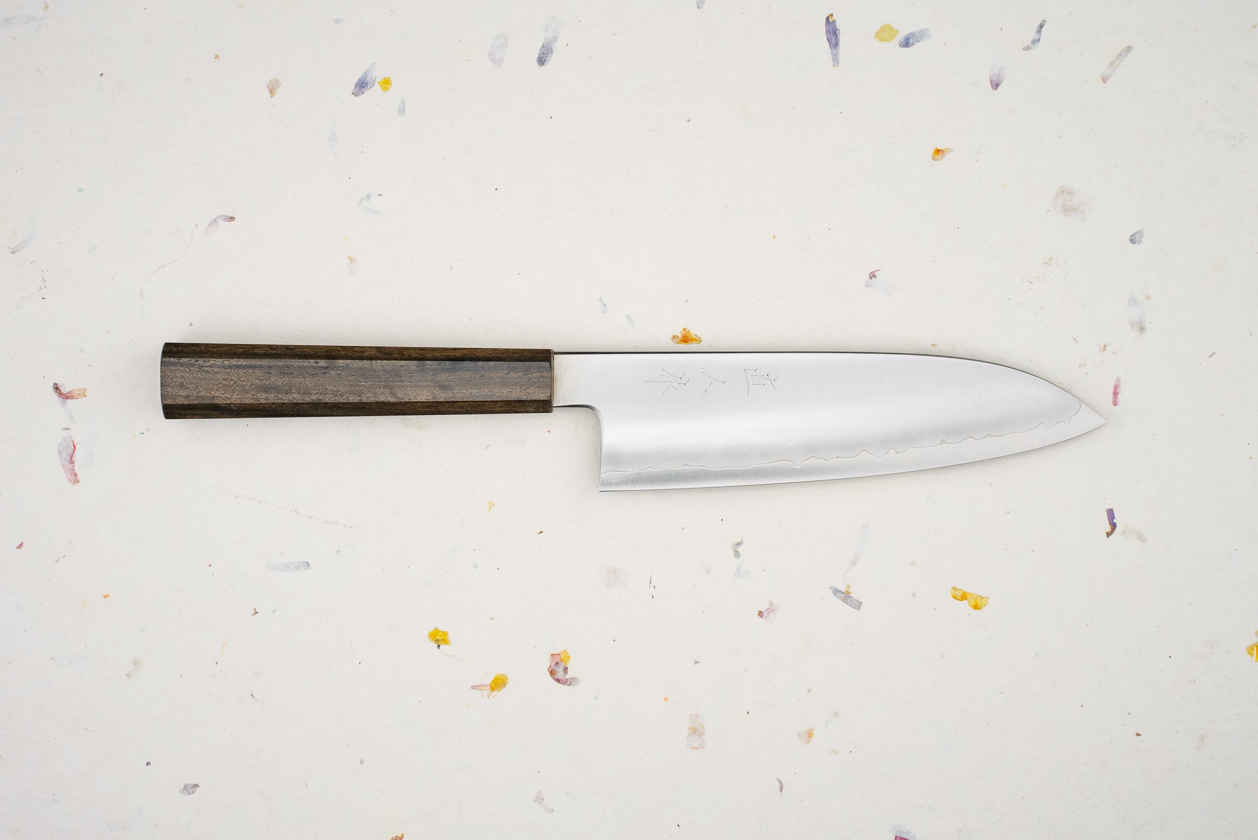 Premium Naohito Myojin Cobalt Special Santoku Knife 180mm - Japanese High-Carbon Steel Chef's Knife for Slicing, Dicing & Mincing - Perfect for Home Cooks & Professional Kitchens