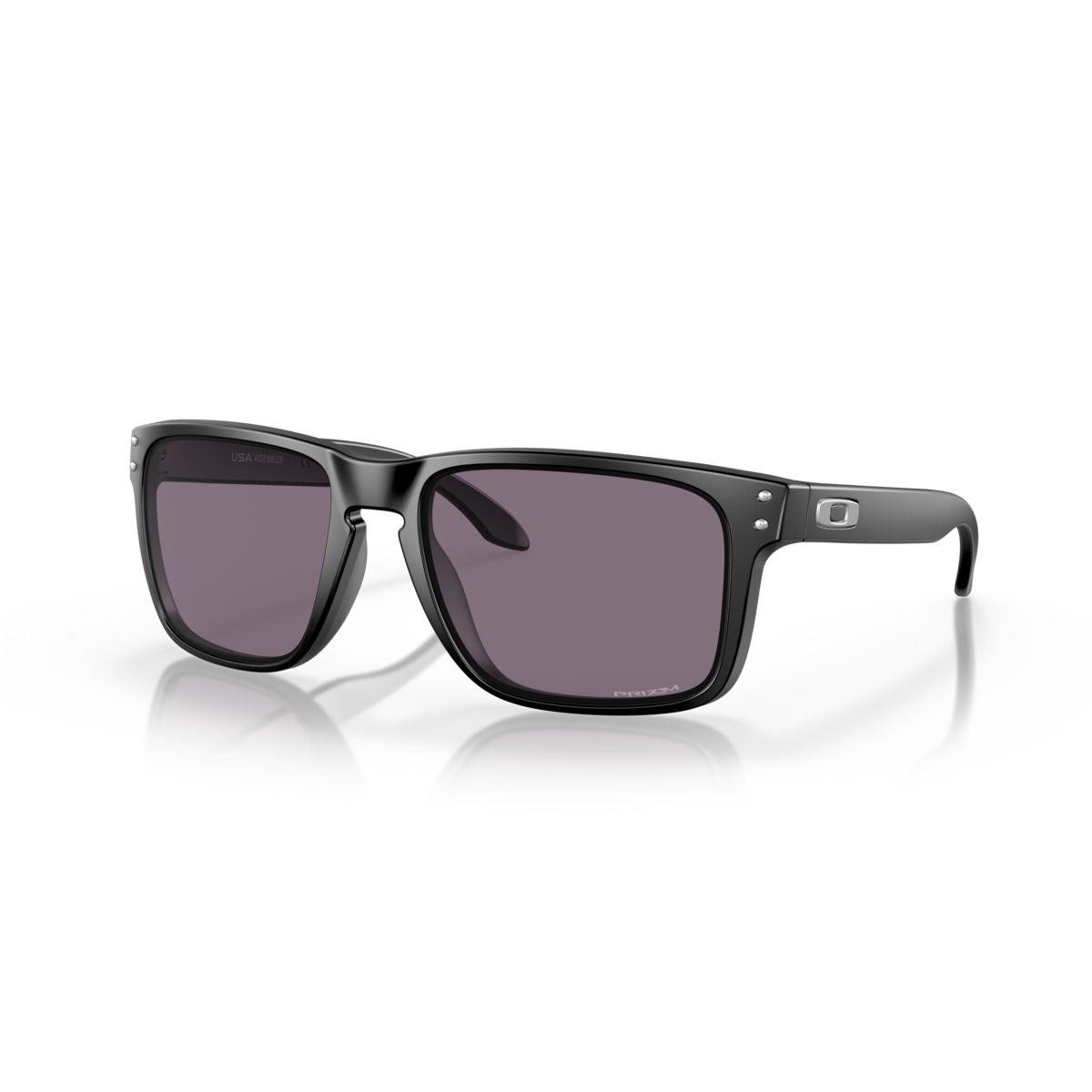 Oakley Holbrook XL Sunglasses Matte Black Frame with Prizm Grey Lenses - Model 0OO9417 941722 for Men - Perfect for Running, Driving & Outdoor Sports
