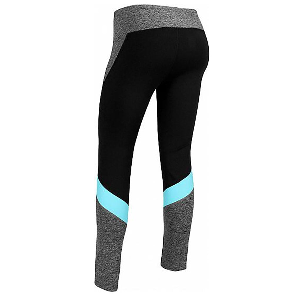 FootJoy Women's Color Block Black Golf Leggings - Comfortable & Stretchy Athletic Pants for Golfing & Active Lifestyle