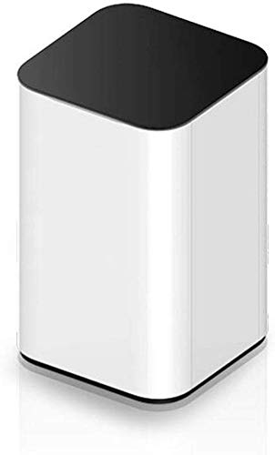 BYCDD Smart Induction Trash Can - Automatic Sensor Waste Bin with Silent Closure for Kitchen, Bathroom & Home (White) | Hands-Free Garbage Disposal for Hygienic Living Spaces