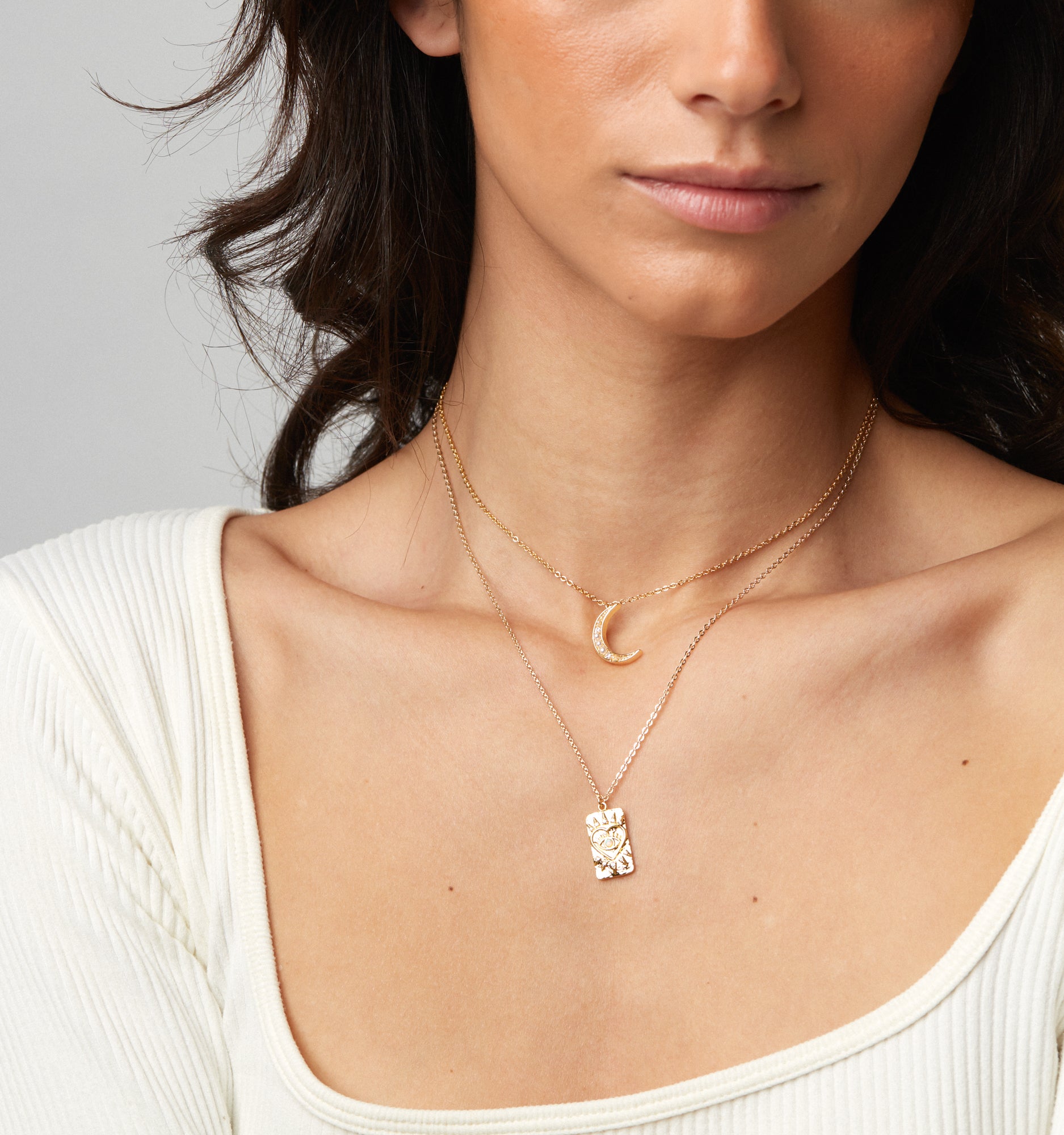 Moon Choker Necklace - Elegant Celestial Jewelry for Women | Perfect for Parties, Date Nights & Boho Fashion