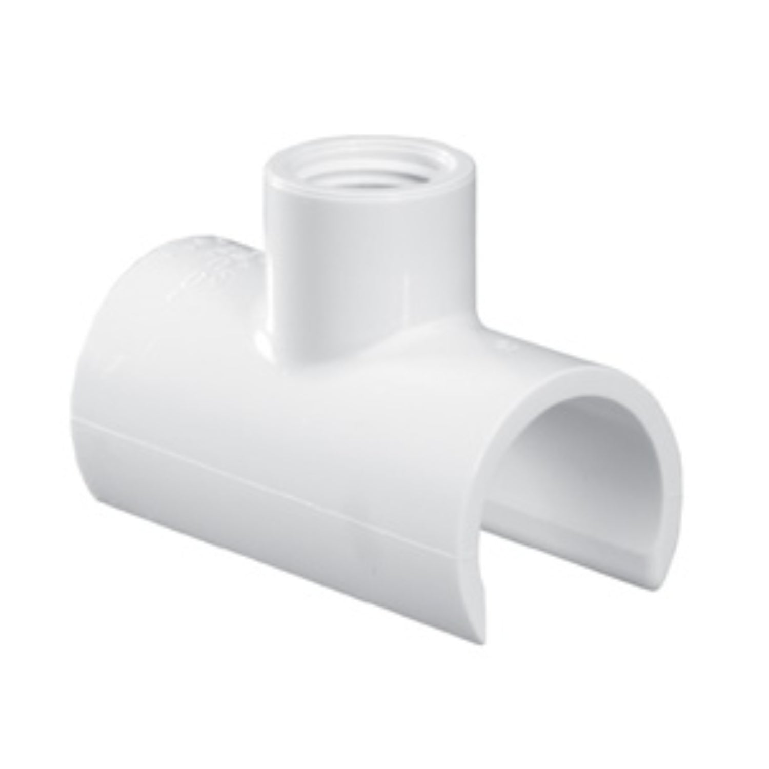 464 130 Snap on Saddle Tee 1 x 1/2 FPT - Brass Plumbing Fitting for Water Supply Lines, Irrigation Systems, and DIY Home Repairs - Perfect for Pipe Connections and Leak Repairs