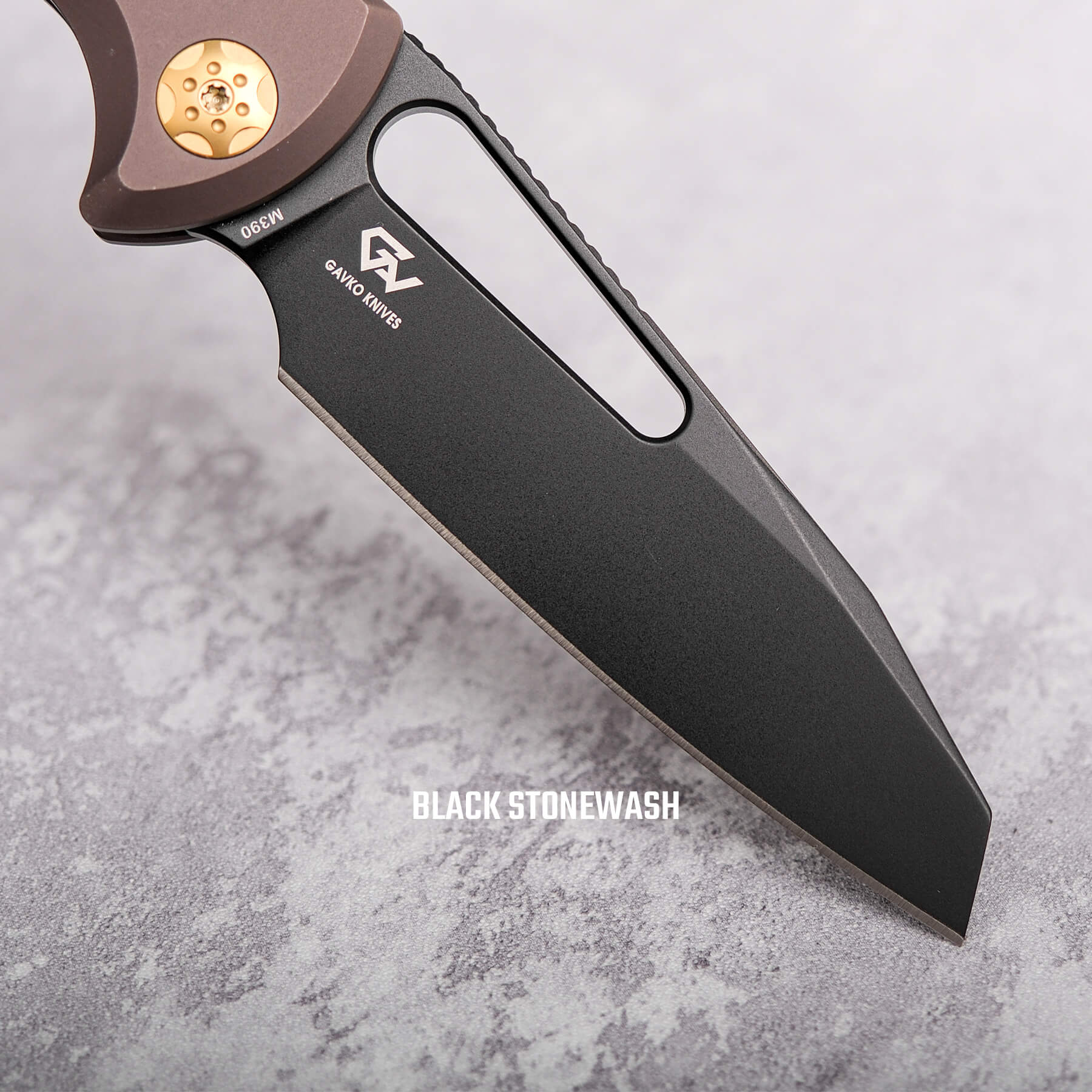 Gavko Leopard Folding Knife - 3.38