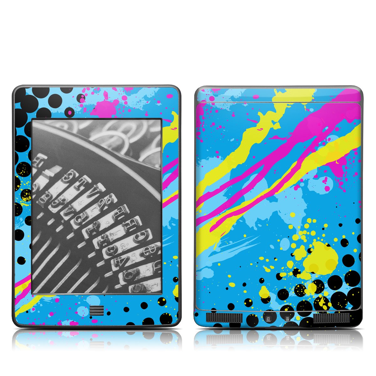 Decalgirl Acid Design Skin for Kindle Touch - Protective Vinyl Cover (Not Compatible with Kindle Paperwhite) | Perfect for Travel, School & Home Use