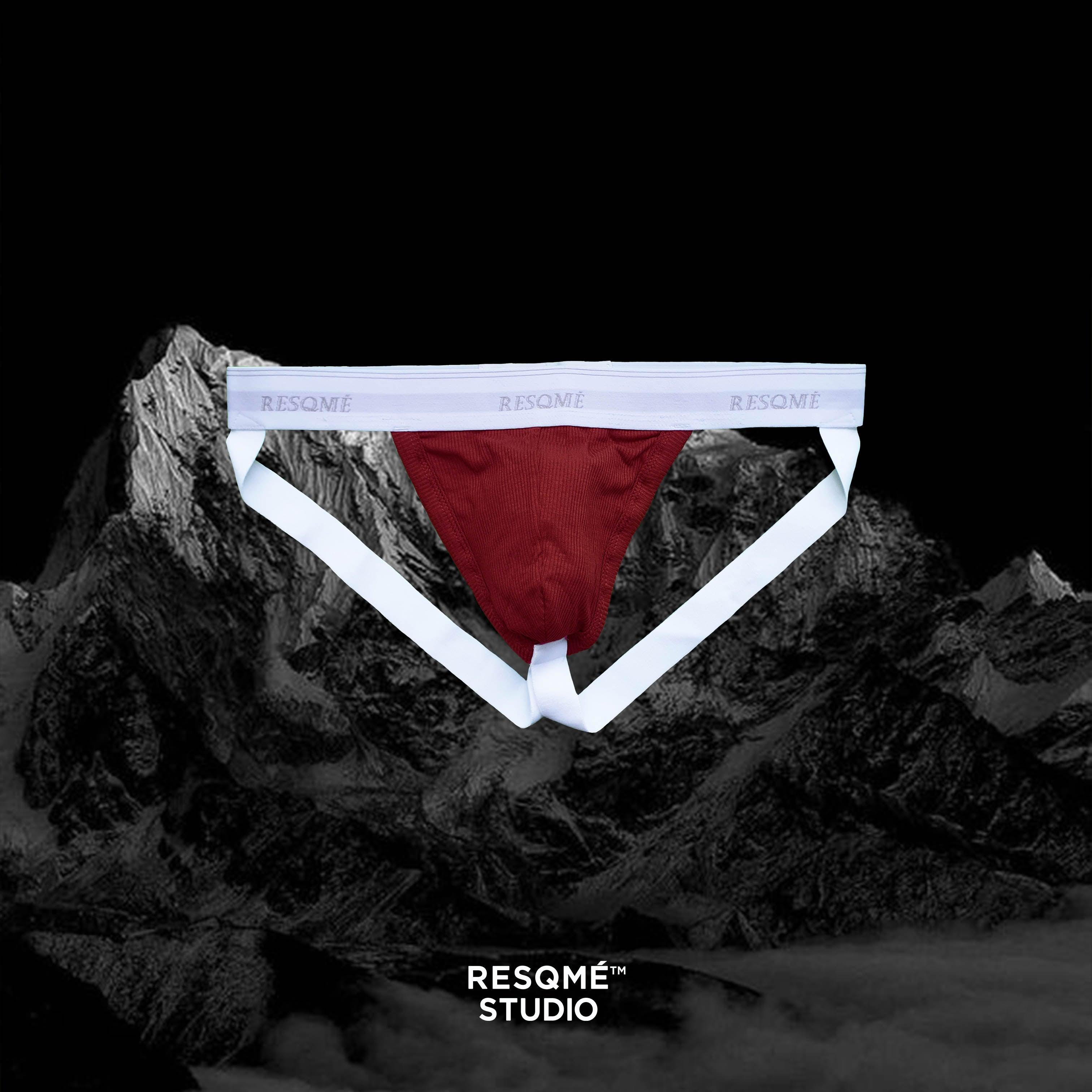 NMD Red Athletic Jockstrap for Men - Comfortable Support for Running, Gym & Sports - Breathable & Secure Fit for Active Lifestyles