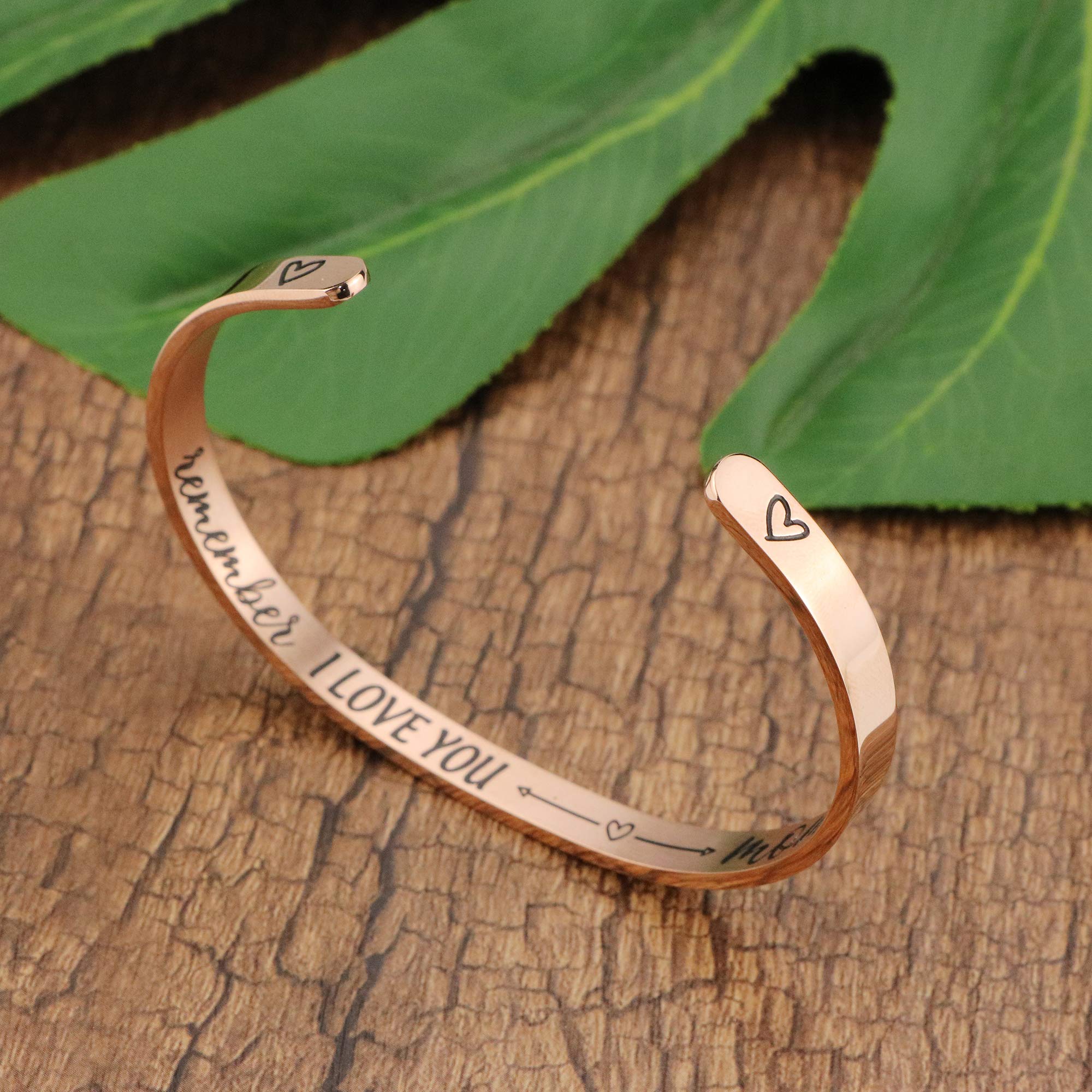 JoycuFF Stainless Steel Bracelet for Women - Elegant Cuff Bangle Gift for Mother, Wife, Girlfriend (Christmas, Birthday, Thanksgiving Present) - Perfect for Special Occasions & Everyday Wear