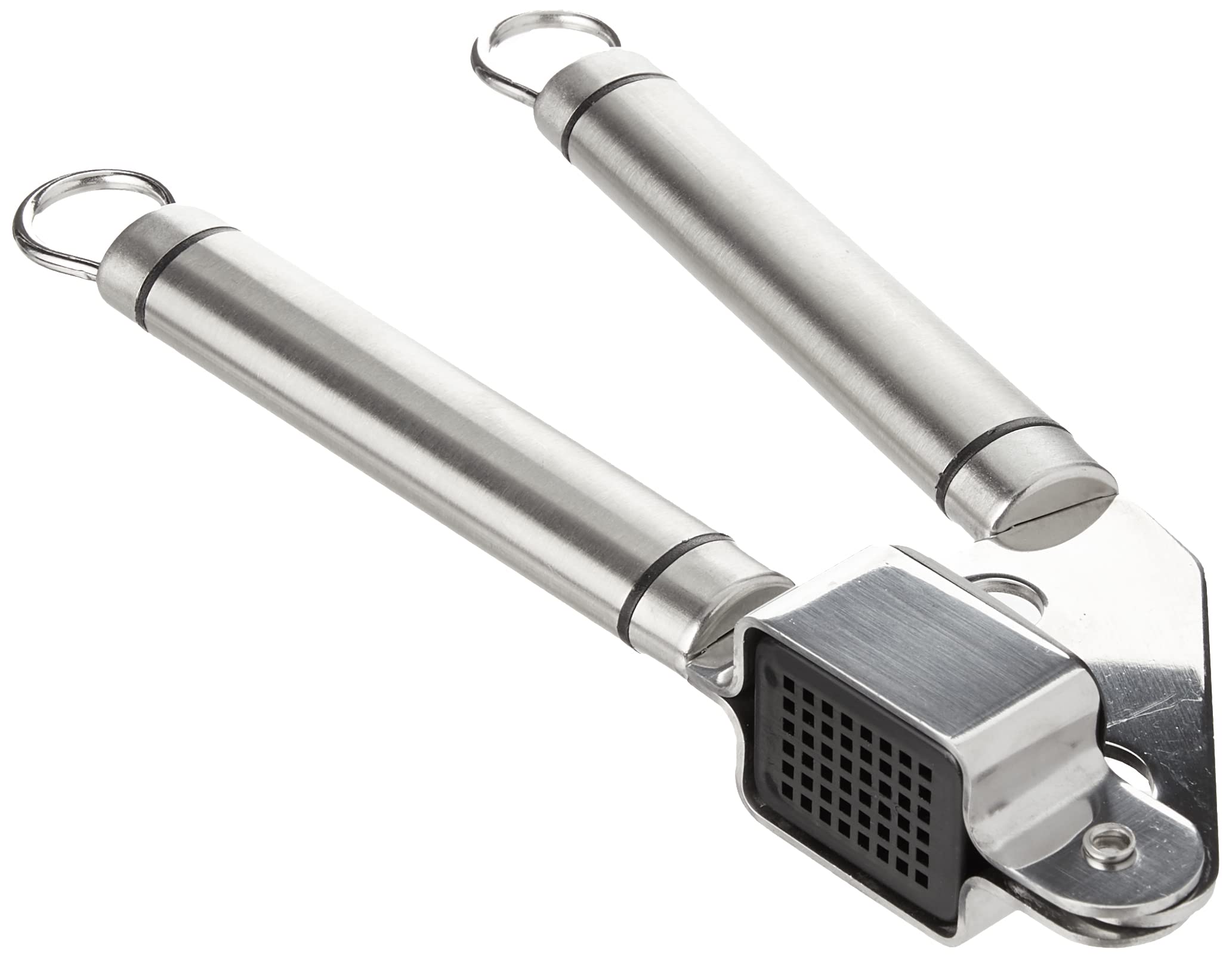 Premium Stainless Steel Garlic Press - Heavy Duty Kitchen Gadget for Easy Garlic Mincing | Dishwasher Safe | Perfect for Cooking, Meal Prep & Italian Cuisine