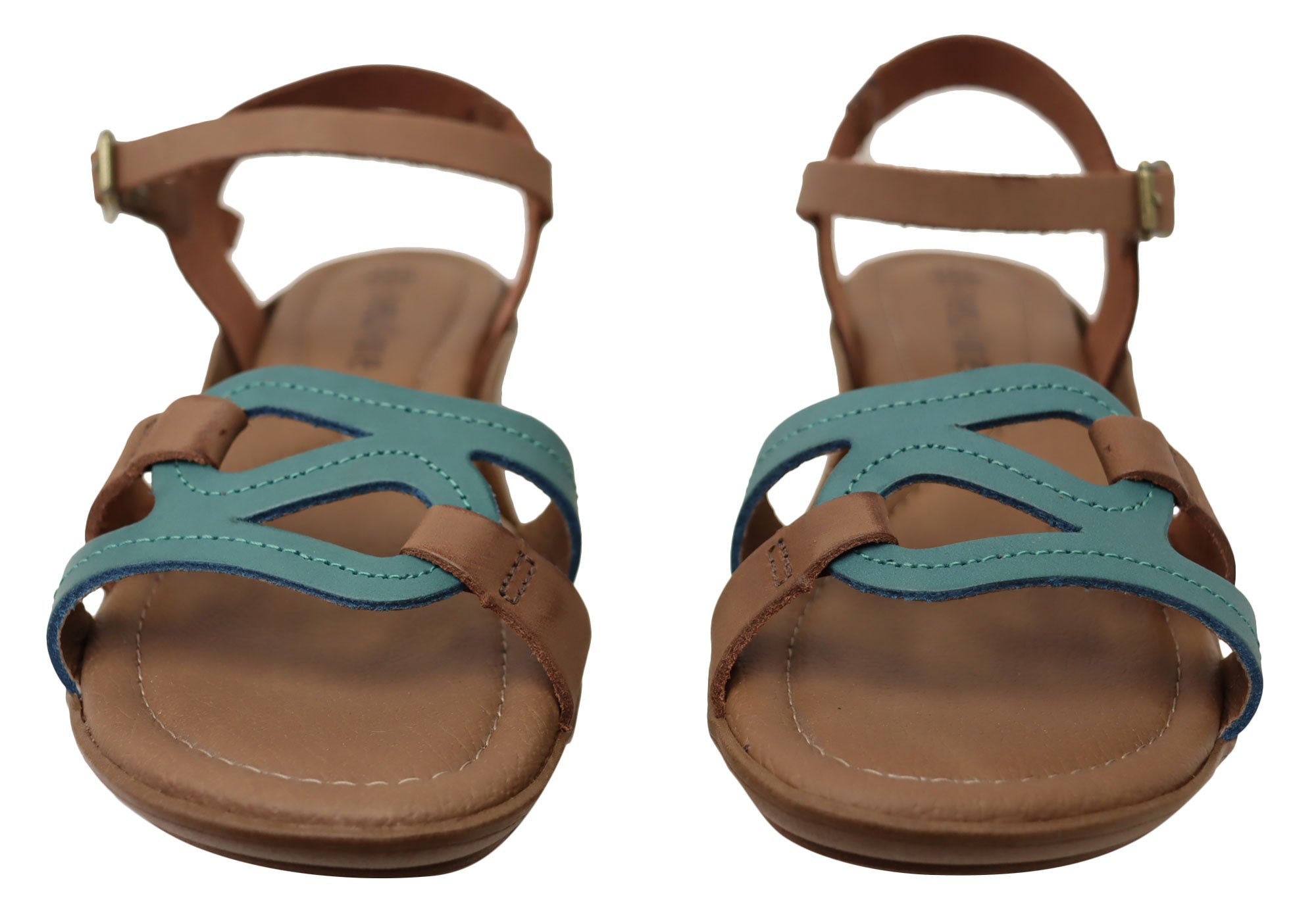 Leni Women's Comfortable Leather Sandals - Handmade in Brazil - Perfect for Summer, Beach & Casual Outings