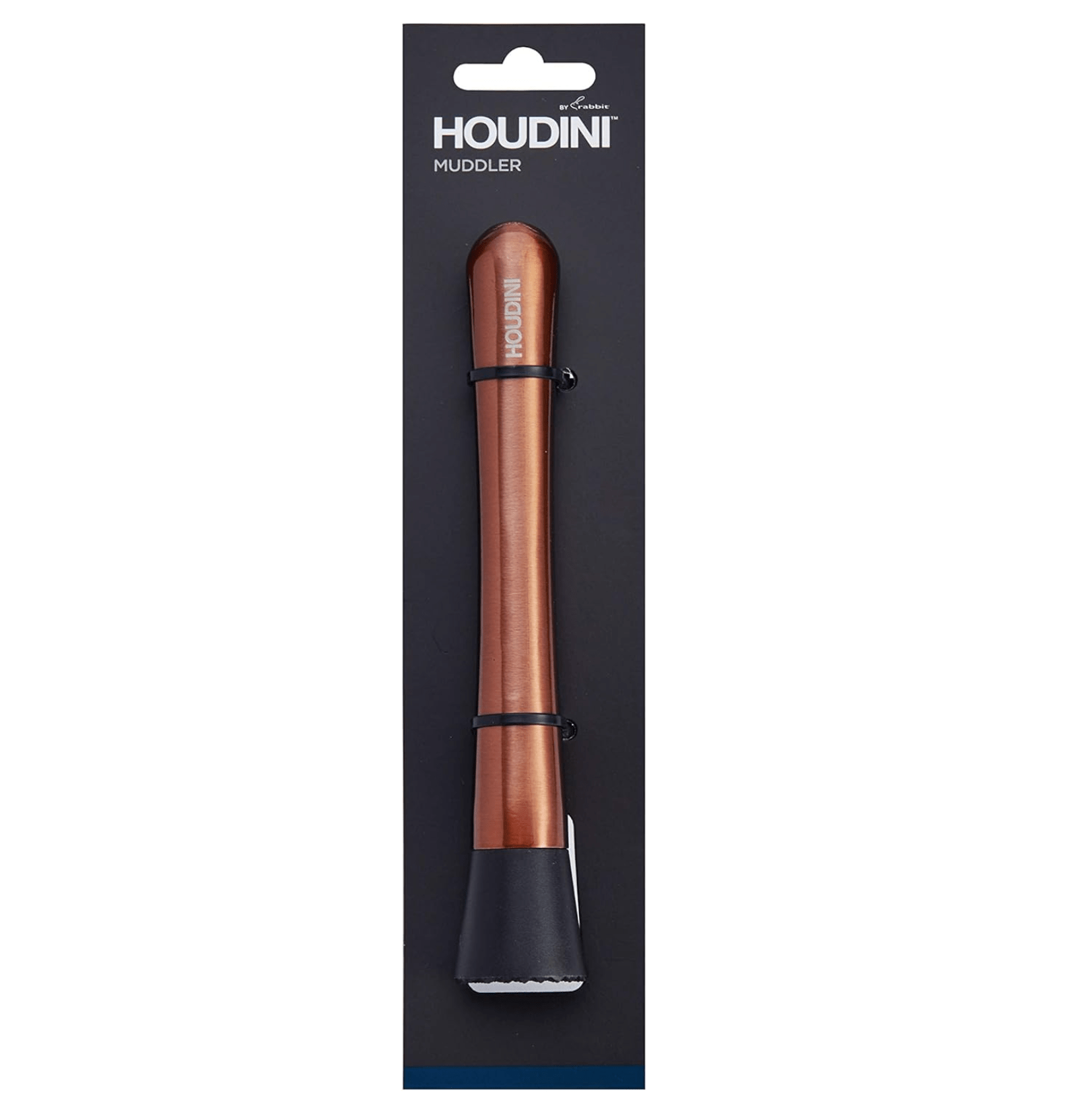 Premium Copper Cocktail Muddler Bar Tool - Perfect for Mojitos, Old Fashioned & Mint Juleps - Durable & Stylish Home Bar Essential