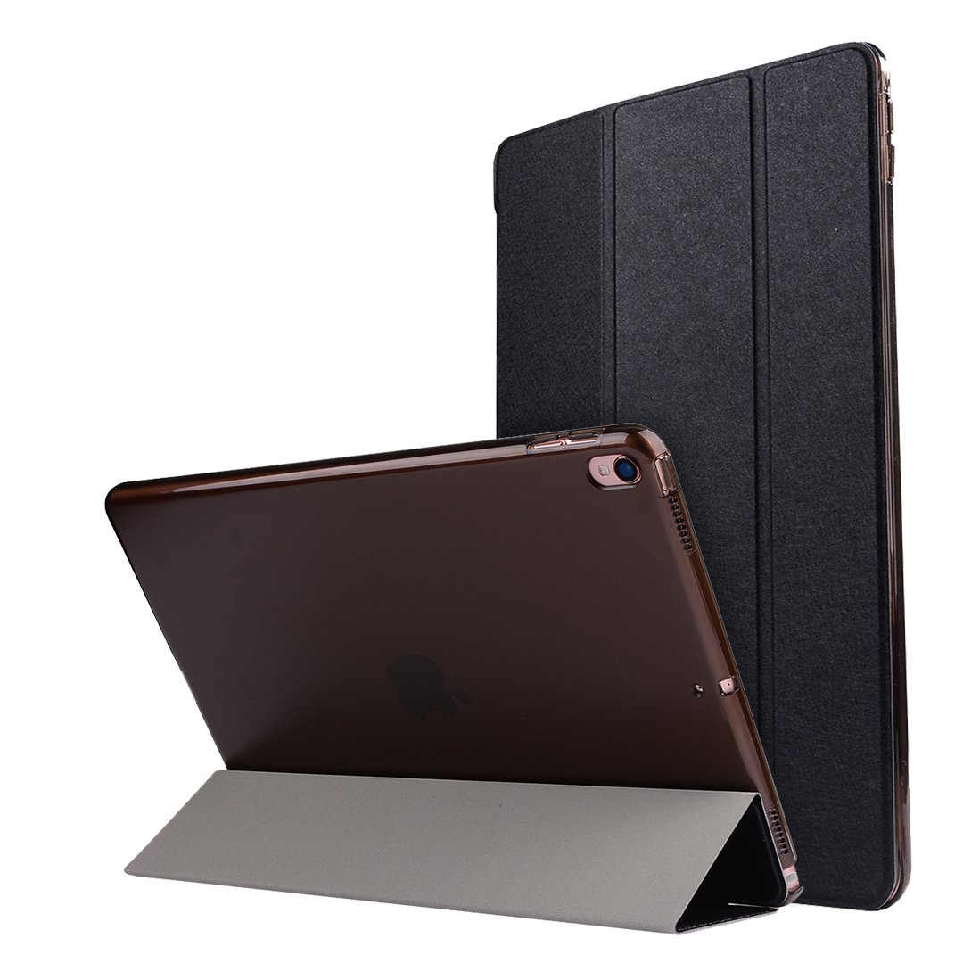 Apple iPad Pro 10.5 Inch Case 2017 Model - Ultra Slim Transparent Hard Cover with Auto Wake/Sleep Function + Free Stylus Pen - Perfect for Work, School & Travel Protection