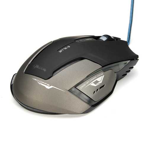 E Blue Mazer II Wired Gaming Mouse with Adjustable DPI (500/1200/800/2500) - Perfect for PC Gaming, Office Work & Professional Esports