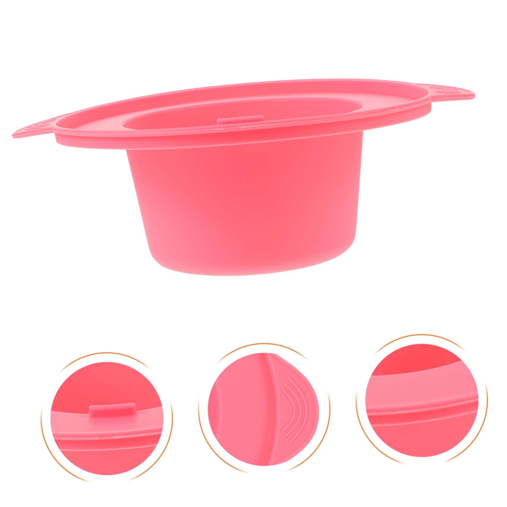 Professional Hair Removal Wax Warmer Kit - Electric Hot Wax Machine with Wax Sticks, Silicone Liners & Shaving Foam for Smooth Skin | At-Home Salon Waxing for Legs, Bikini & Facial Hair | Pink Beauty Essential