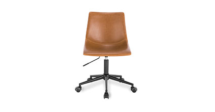 Paxton Ergonomic Office Task Chair - Adjustable Height & Lumbar Support for Home & Business Workspaces - Comfortable Desk Chair for Long Hours Sitting, Computer Work & Study