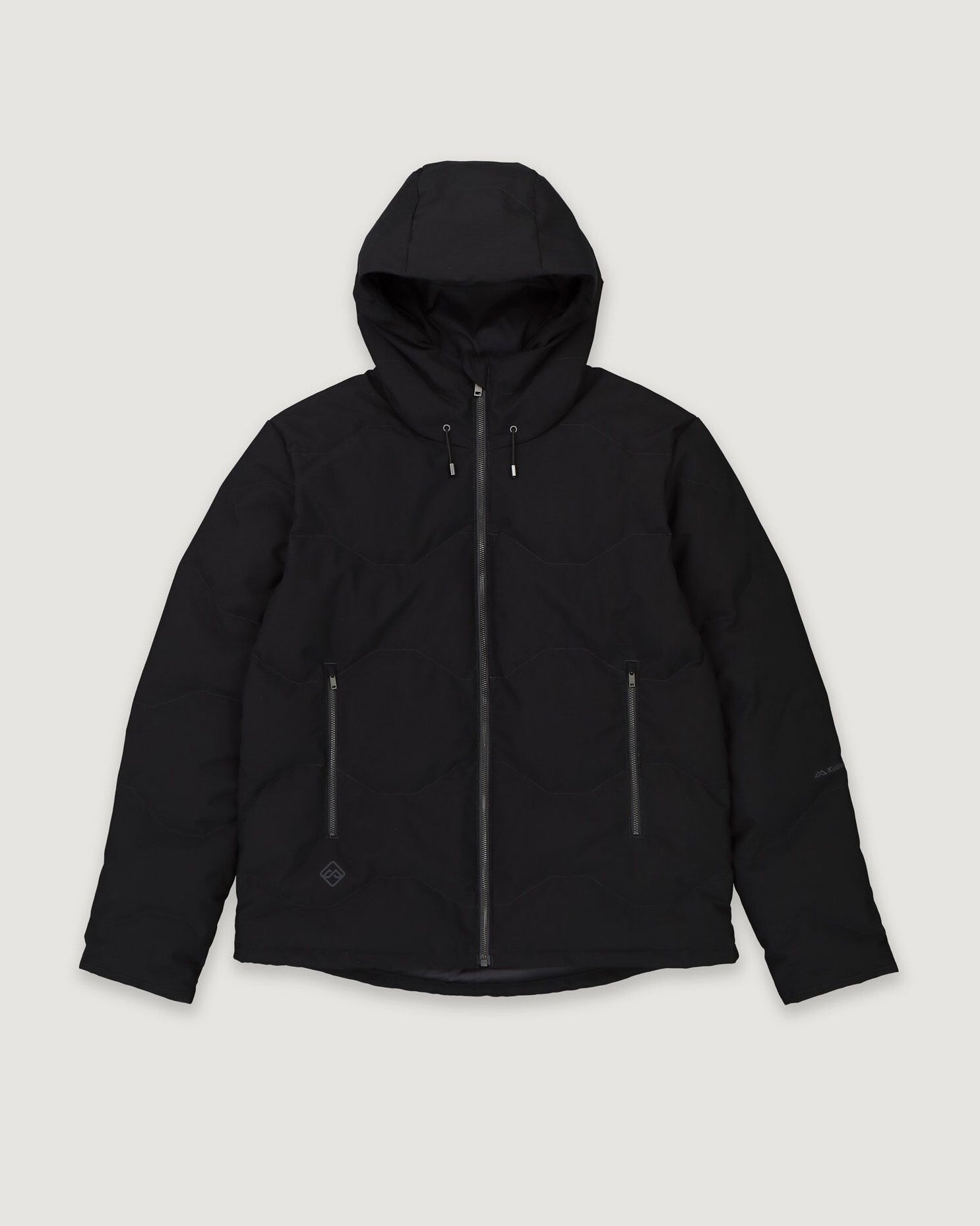 Men's Frisco X Hooded Down Jacket - Lightweight Warm Winter Coat, Waterproof Windproof Puffer Jacket for Outdoor Activities (Black)