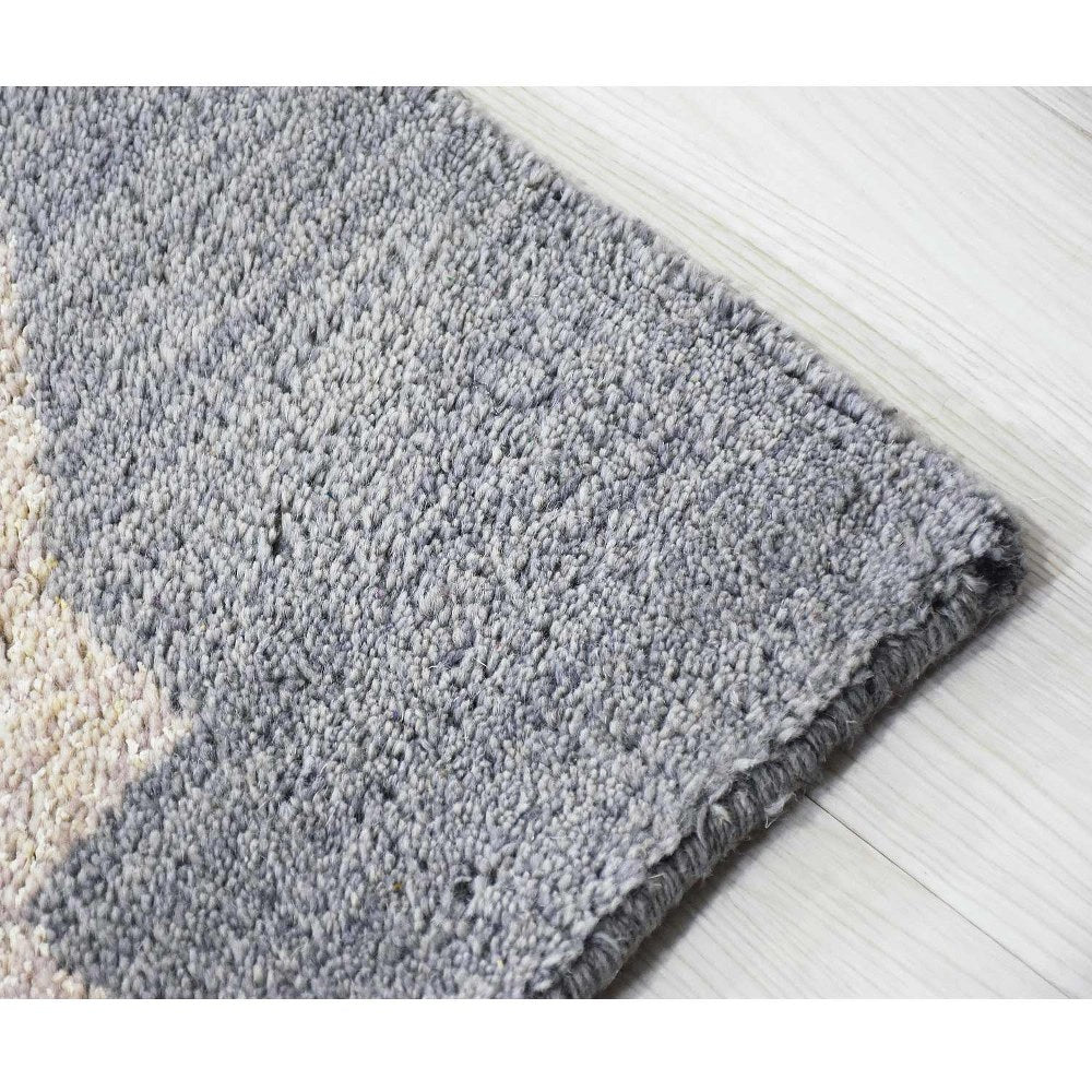 Hand Knotted Wool Rug - Traditional Interwoven Design for Living Room, Bedroom & Dining Area - Soft & Durable Floor Covering