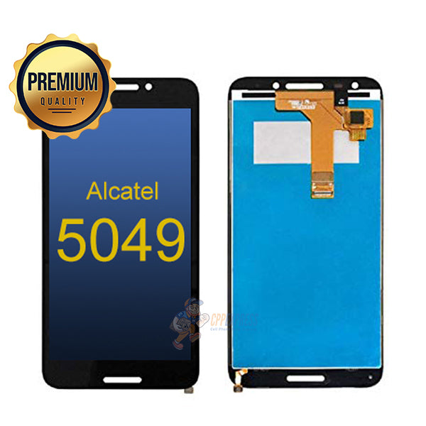 Alcatel 5049 LCD Touch Screen Digitizer Replacement - Black (Frame Not Included) | Compatible with Alcatel 5049 Smartphone | Perfect for Screen Repair & DIY Replacement