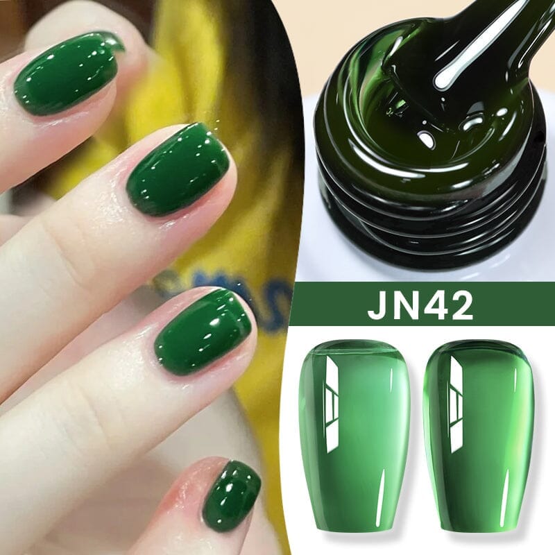 Nude Jelly Gel - 10ml Transparent Nail Polish for Natural & Glossy Manicure - Perfect for Everyday Wear & Special Occasions