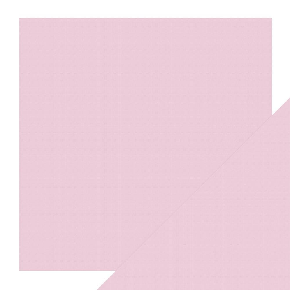 Ballet Pink Classic Card - Weave Textured 12x12 (5/Pack) 9210e - Perfect for Scrapbooking, Invitations & DIY Crafts