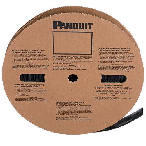 Panduit HSTT06-C2 0.06-Inch Thin Wall Polyolefin Heat Shrink Tubing - Red | Electrical Insulation, Wire Protection, DIY Projects