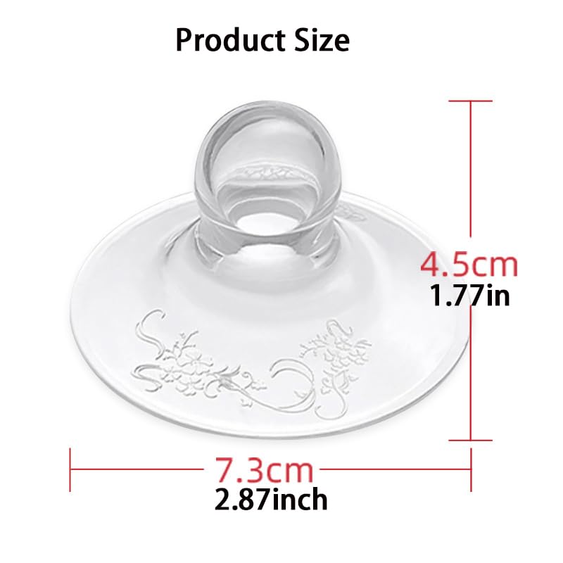 Premium Transparent Silicone Nipple Suckers for Women - BDSM Nipple Suction Clamps & Stimulation Toys for Couples Adult Play, Sensual Enhancement Device for Female Pleasure (Perfect for Roleplay, Foreplay & Intimate Moments)