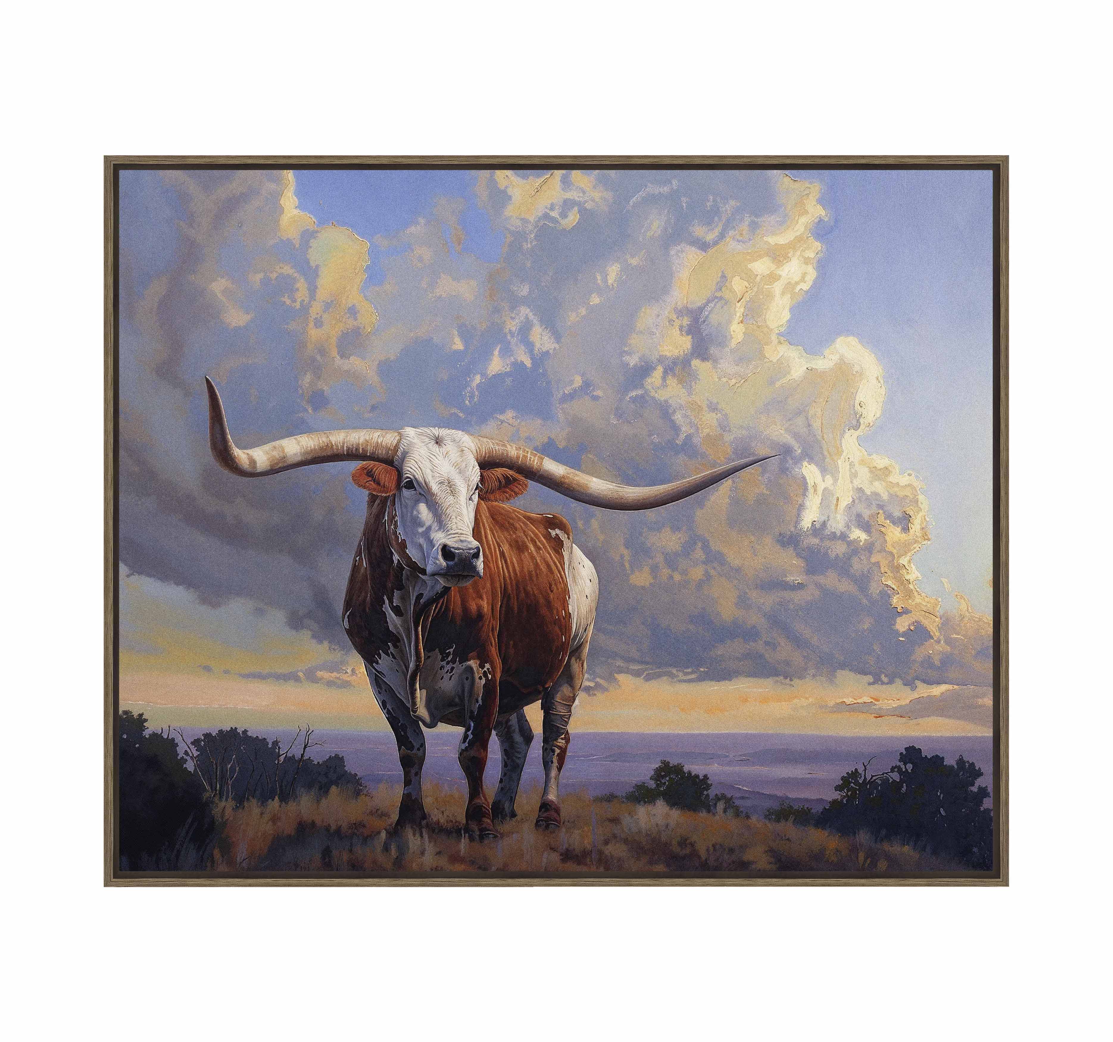 Premium Hill Country Monarch I Gallery Wrapped Canvas Art - Nature Inspired Wall Decor for Living Room, Bedroom & Office | Ready to Hang