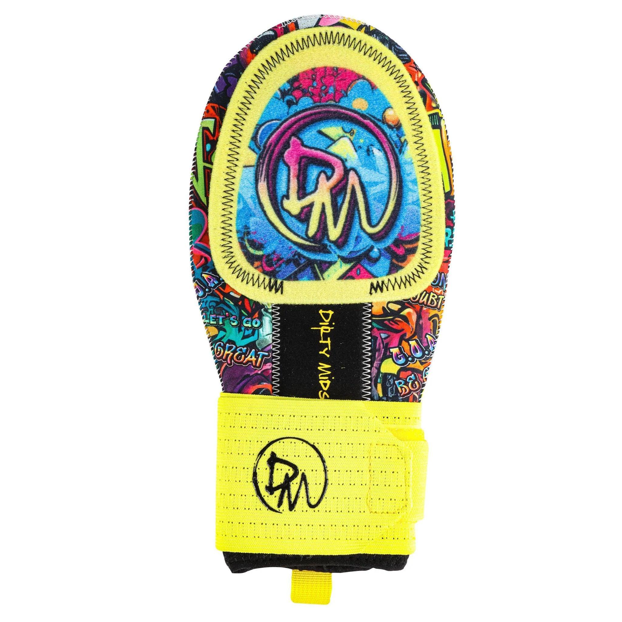 Dirty Mids Savage Series Sliding Mitts - Graffiti Style Baseball Gloves for Training & Games | Perfect for Outfield Practice, Batting Drills & Team Sports