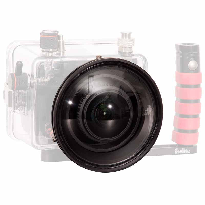 Ikelite DLM Extended 6 Inch Dome Port for Underwater Photography - Perfect for DSLR & Mirrorless Cameras in Marine Environments