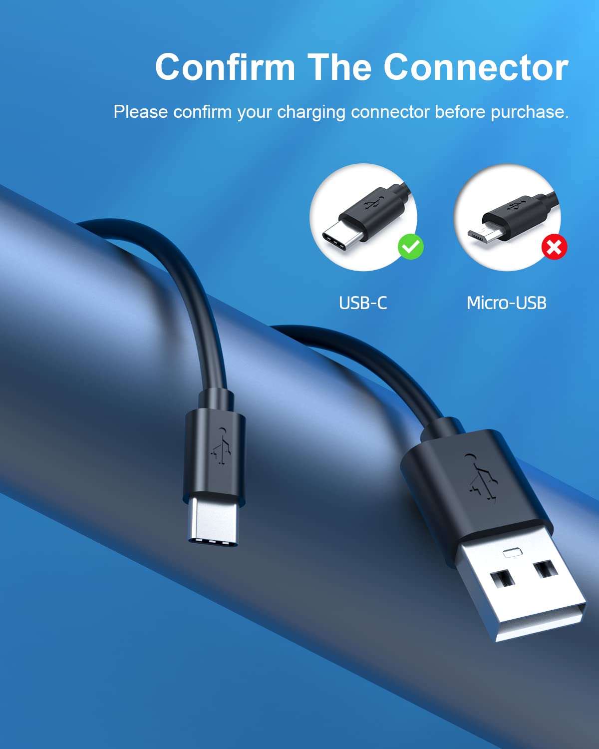 Premium USB-C Charger for JBL Speaker - Fast Charging Cable Compatible with JBL Charge 4, Flip 5, Pulse 4 - Perfect for Outdoor Parties, Travel & Home Entertainment