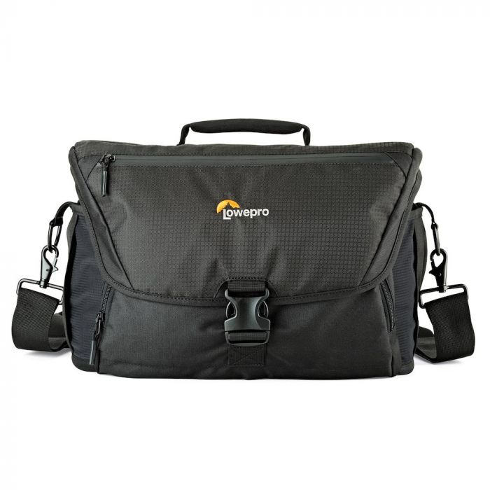 Lowepro Nova 200 AW II Camera Shoulder Bag - Waterproof DSLR/SLR Gear Carrier for Photographers - Perfect for Travel, Hiking & Outdoor Photography (Black)