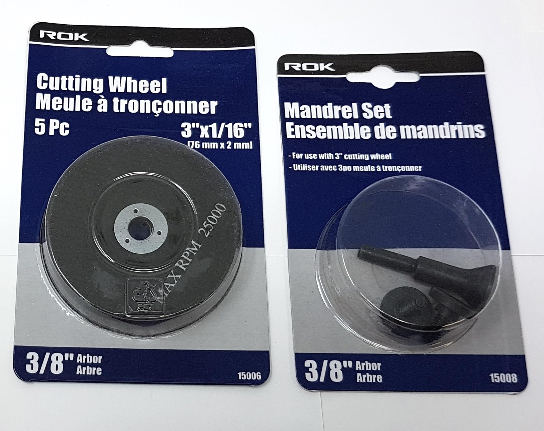 3-Inch Metal Cut Off Wheels Kit - 10 Pack, 1/16-in Thickness for Air Die Grinder & Drill | High-Speed Cutting Discs for Metalworking, DIY Projects & Automotive Repairs