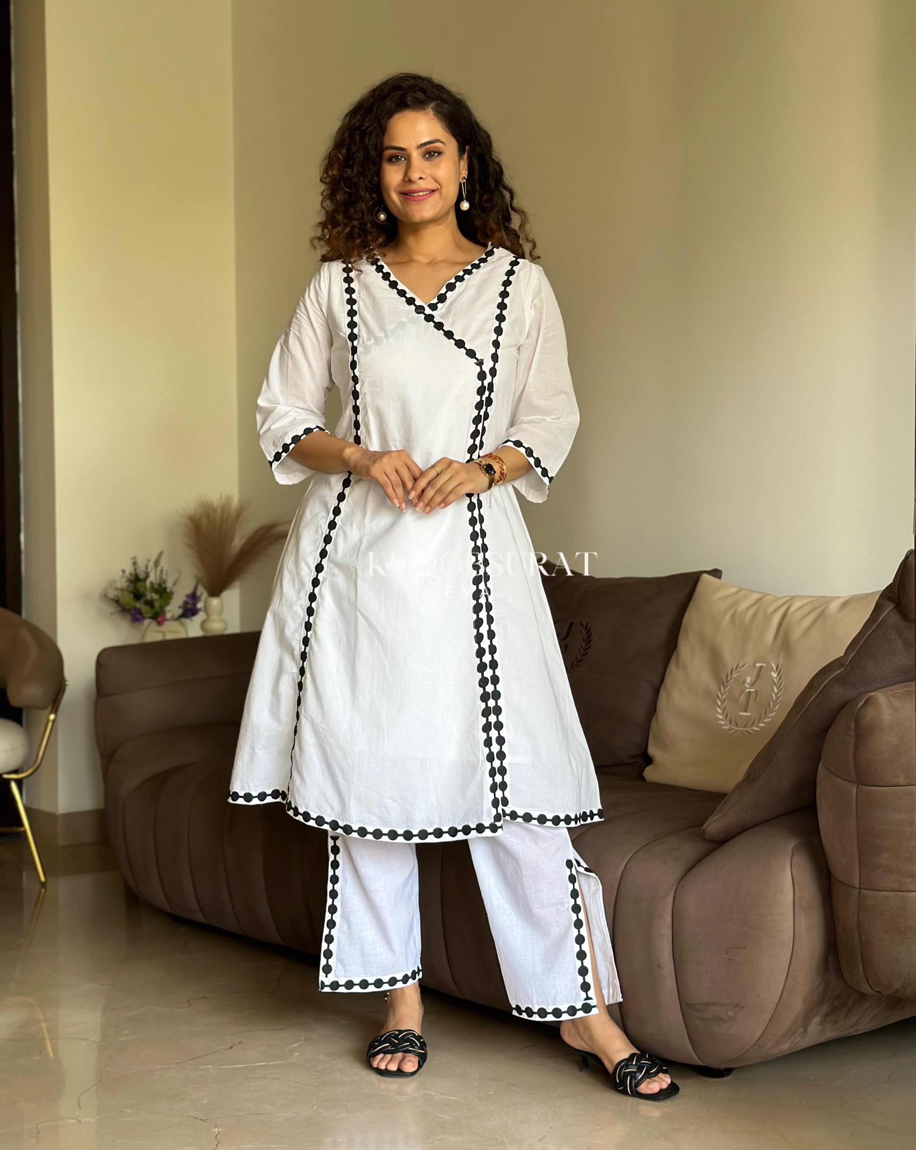 Moonlight Muse Kurta Set - Stylish Indian Ethnic Outfit for Women | Perfect for Festivals, Weddings & Casual Wear