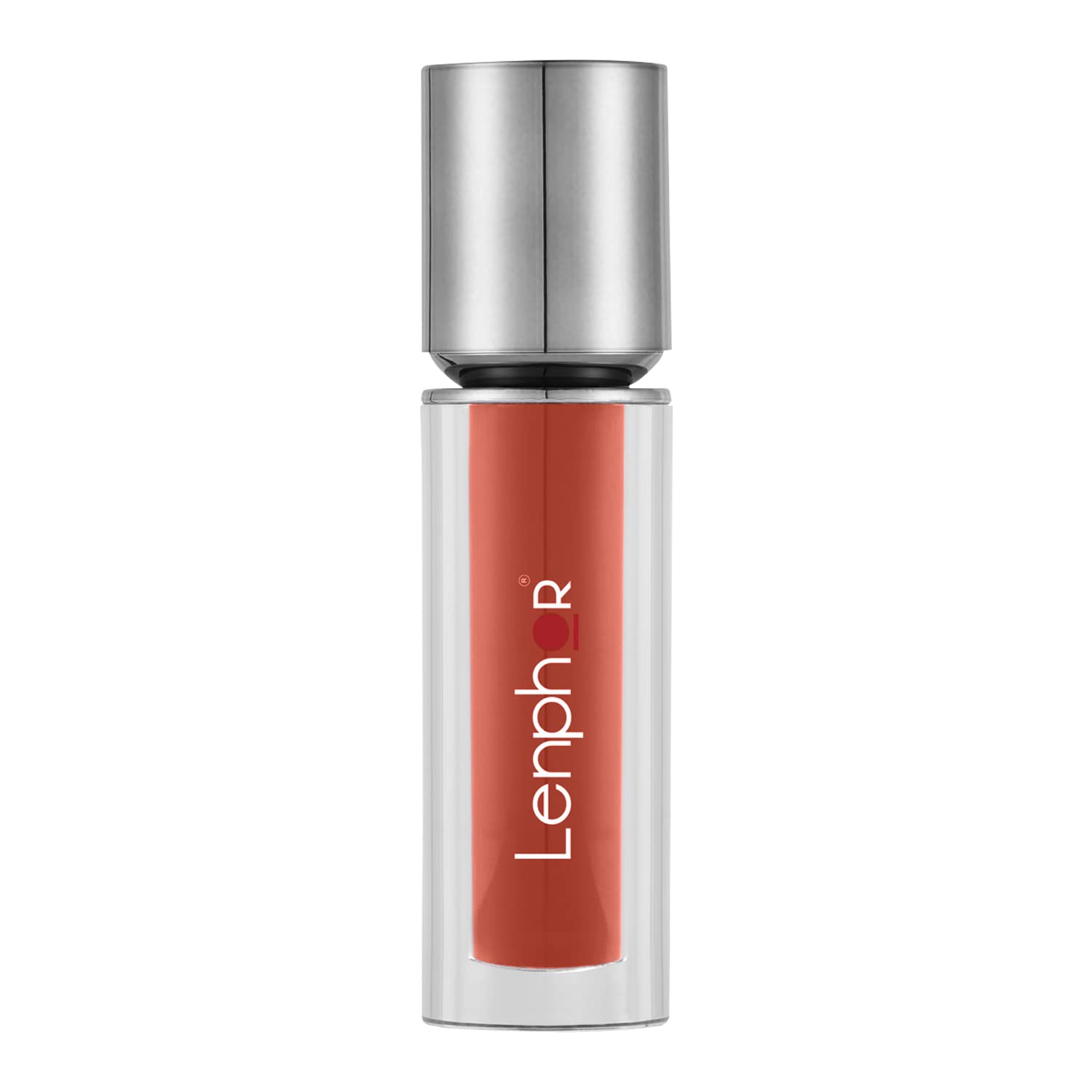 Lenphor Colour Me Up Liquid Lipstick - Vitamin A & E Enriched, Highly Pigmented, Transfer-Proof & Smudge-Resistant Matte Lipstick (Red Passion, 2ml) - Perfect for Date Nights, Parties & Everyday Wear