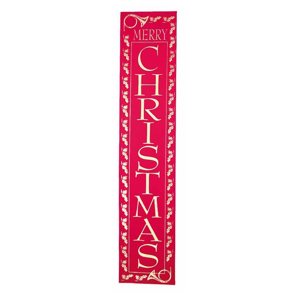 5ft Merry Christmas Hanging Banner - Festive Holiday Decoration for Home, Party & Office Decor