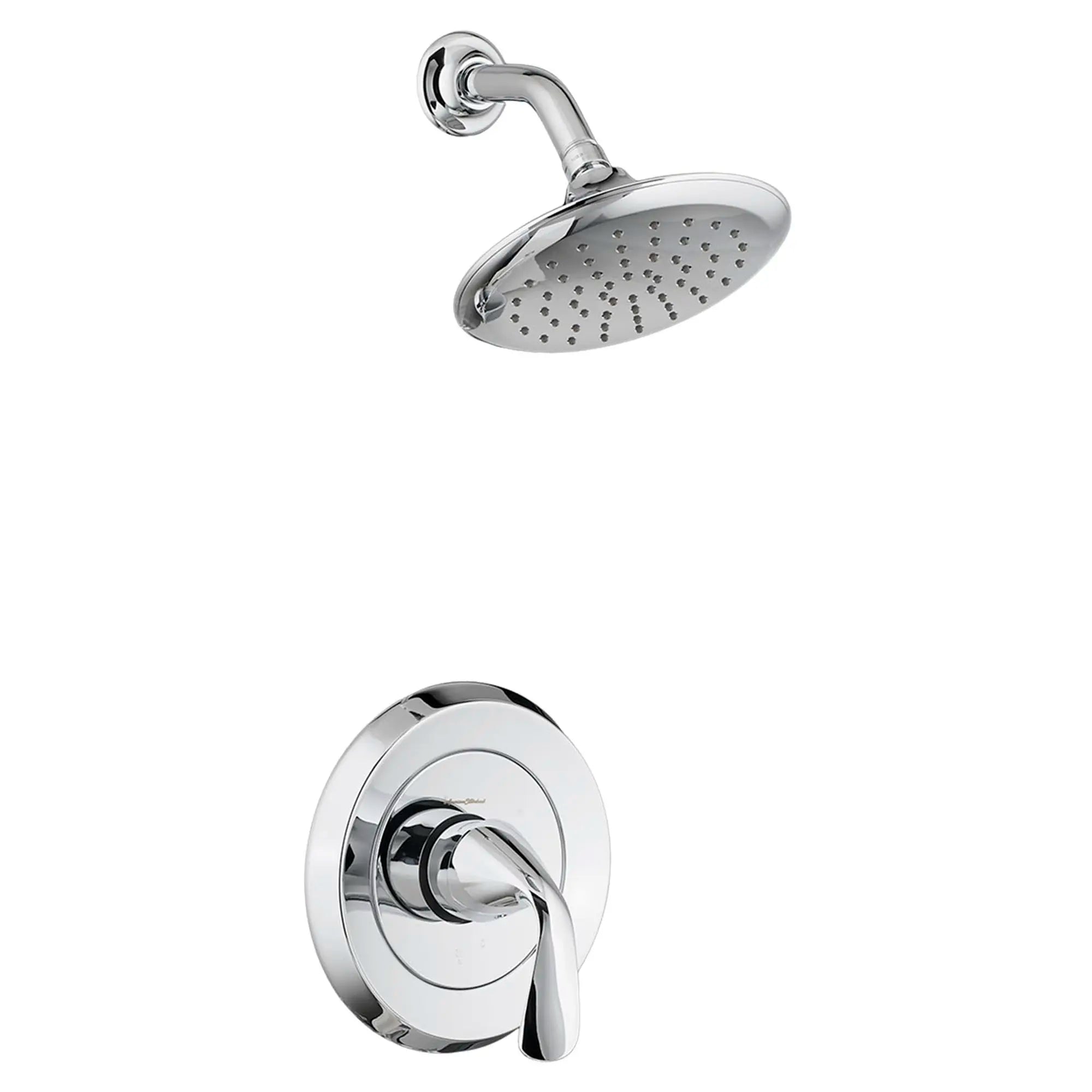 Fluent 2.5 GPM Shower Trim Kit with Double Ceramic Pressure Balance Cartridge & Lever Handle - Perfect for Modern Bathroom Renovations and Water-Efficient Showers