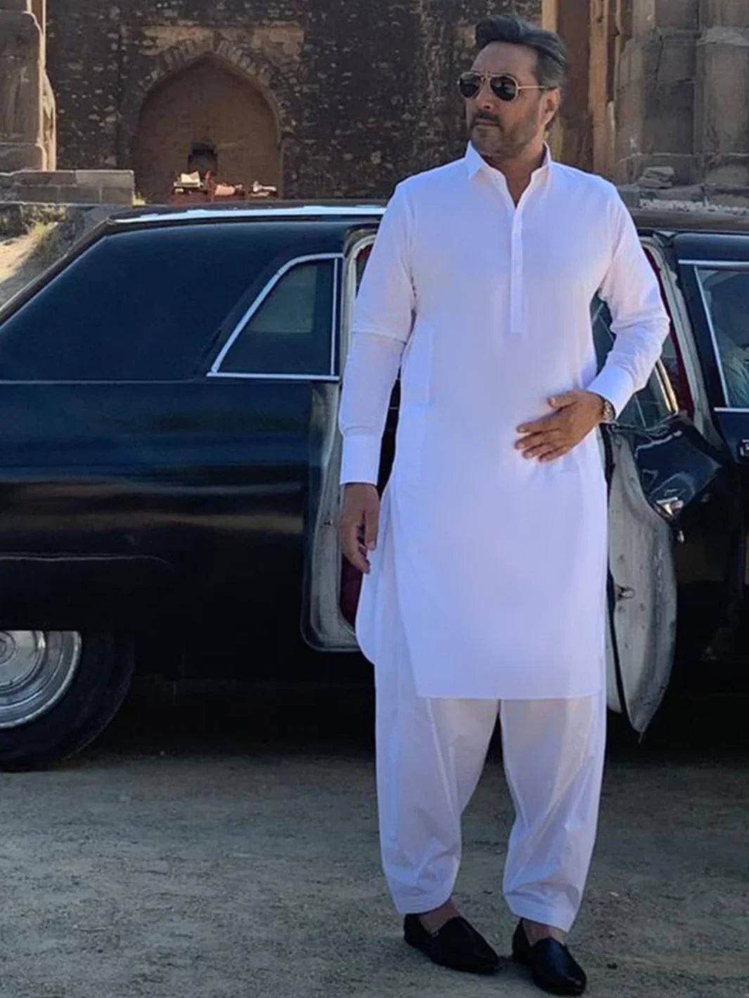 Premium Cotton White Shalwar Kameez for Women - Traditional Pakistani Dress for Eid & Wedding - Elegant Almirah Collection for Special Occasions
