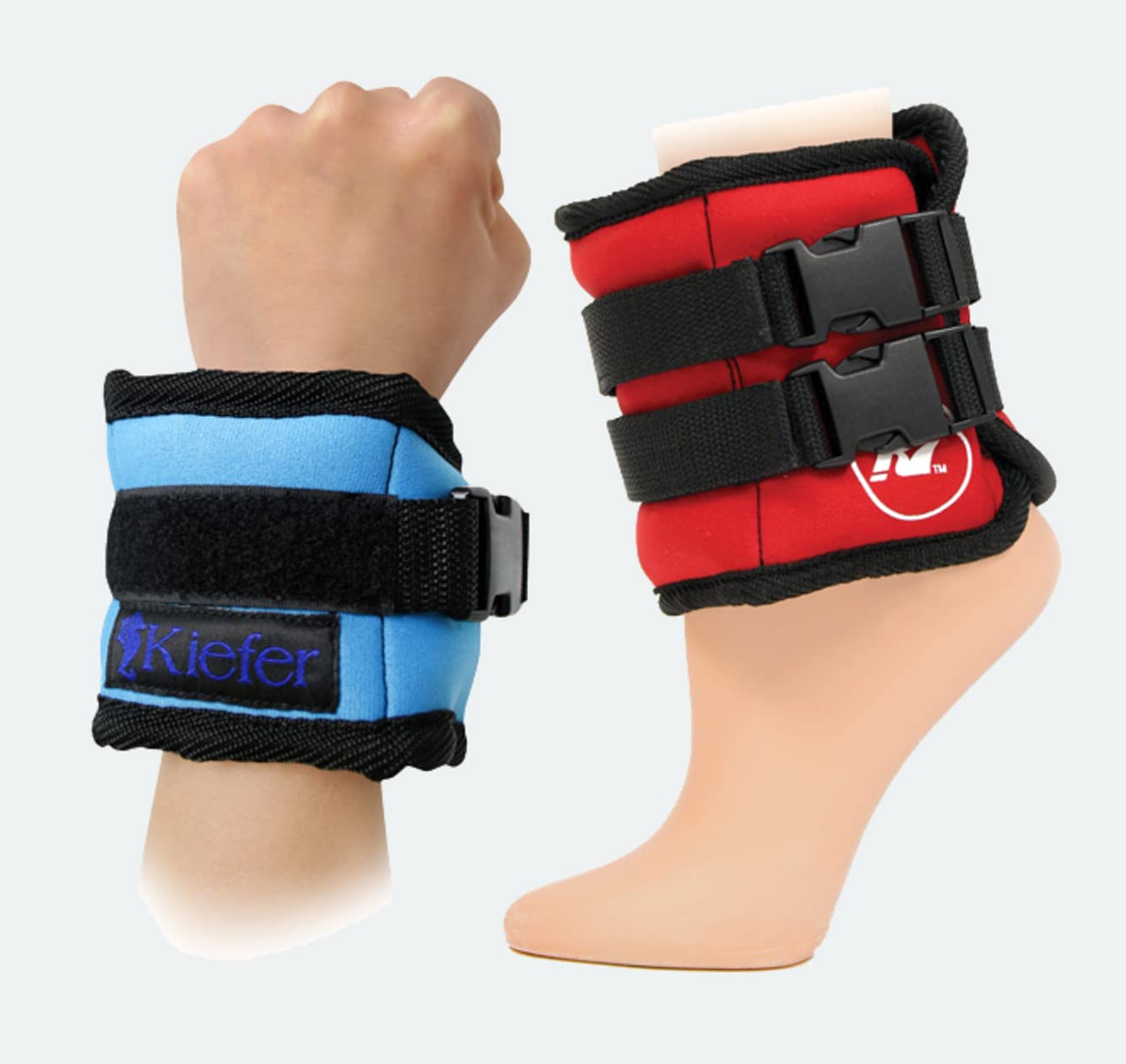 Adjustable Ankle & Wrist Weights for Women & Men - 1-5 lbs Each - Fitness, Running, Walking, Workout, Physical Therapy - Lightweight & Comfortable for Home Gym & Outdoor Exercise