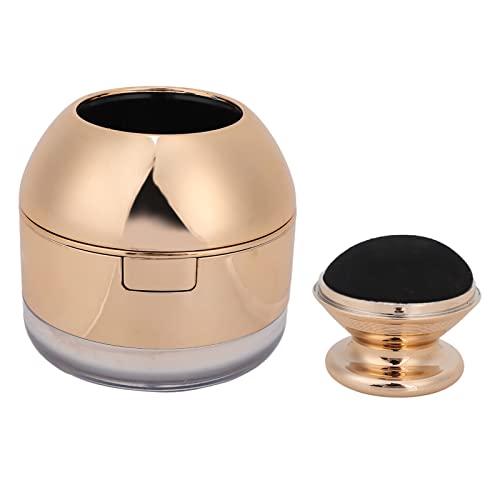 Loose Powder & Moisturizing Air Cushion Cream - Lightweight & Breathable Makeup (0.53oz/0.35oz) for Daily Natural Look | Perfect for Office, Date Night & Everyday Wear