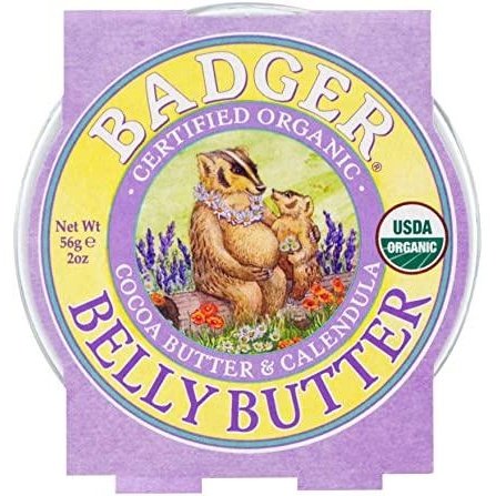 Organic Belly Butter for Pregnancy & Stretch Marks - Hydrating & Nourishing Skin Care for Expecting Moms - Perfect for Daily Moisturizing & Soothing Dry Skin