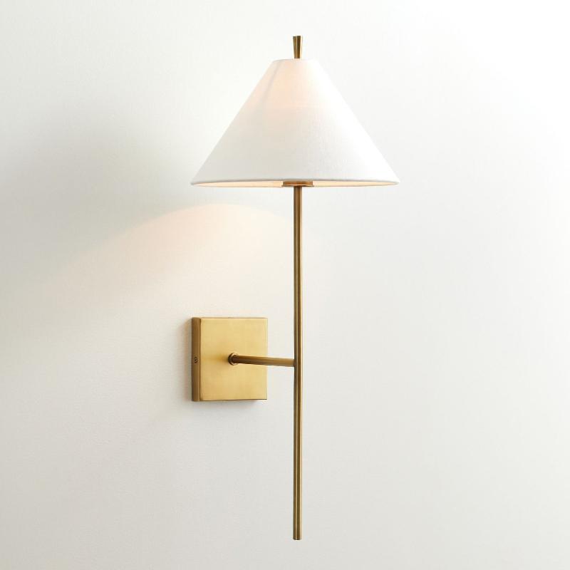 Ellis Modern Wall Lamp - Sleek LED Sconce Lighting for Bedroom, Living Room & Hallway - Dimmable Indoor Wall Light Fixture with Adjustable Arms (Black) - Perfect for Ambient Lighting & Space Saving Design