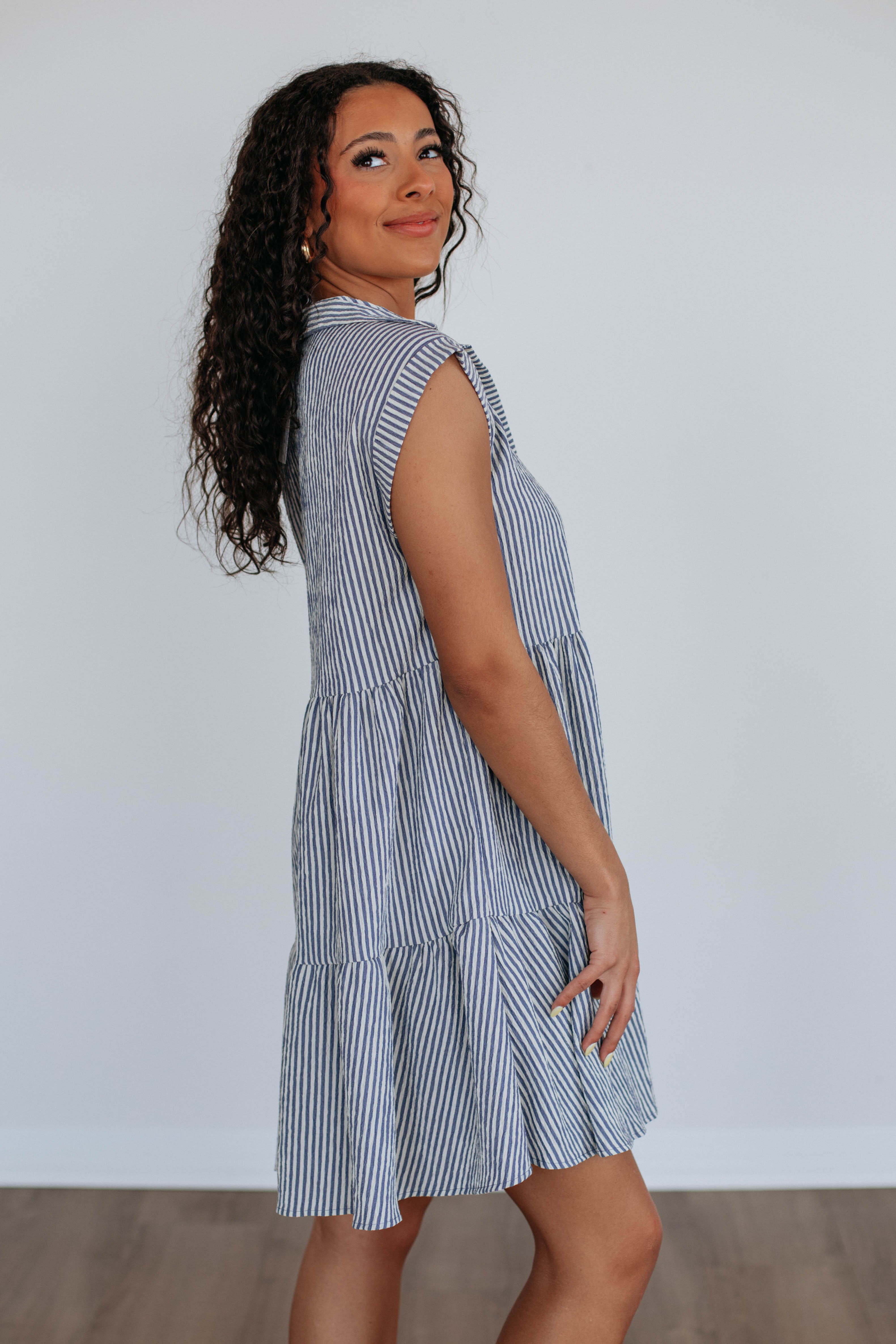 Ivery Striped Dress for Women - Flowy Summer Casual Dress with Pockets - Perfect for Beach, Vacation, and Everyday Wear