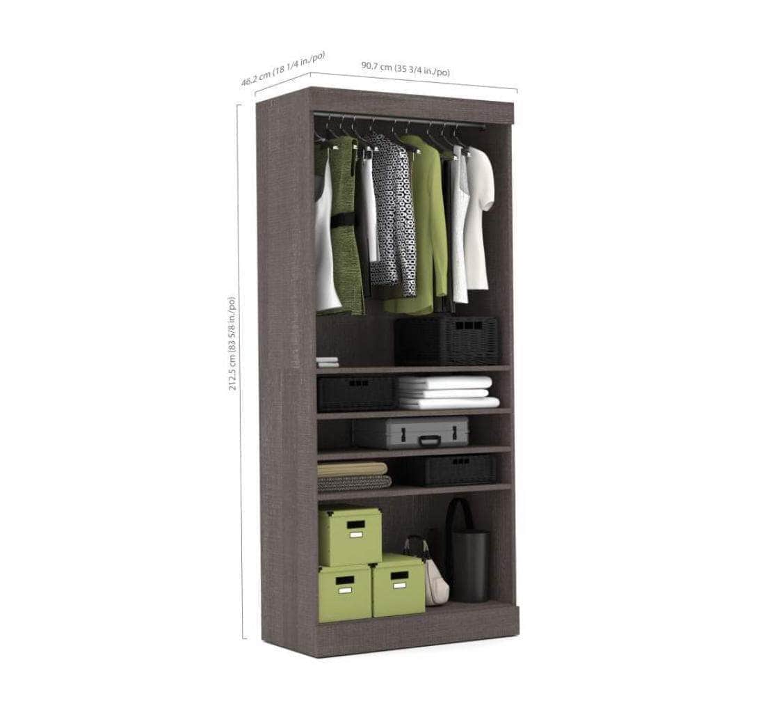 Pur 36 Closet Organizer Storage Unit - 7 Color Options for Bedroom, Closet & Home Organization
