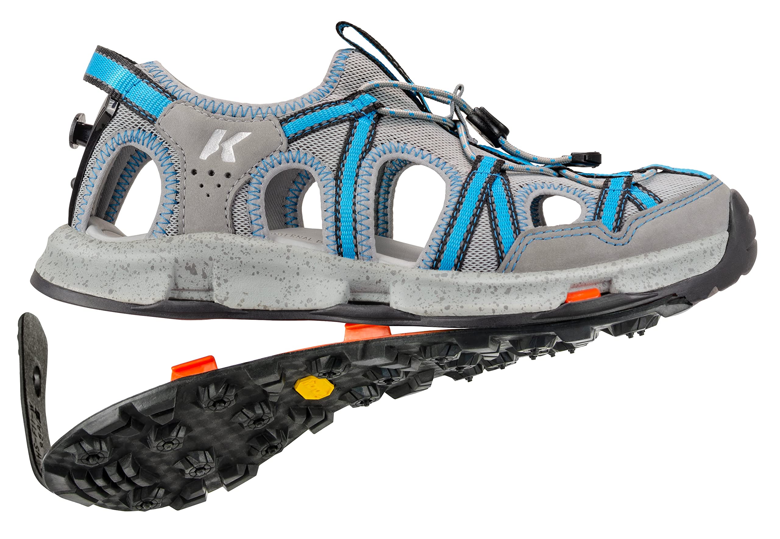 Korkers Women's Swift Sandal - Lightweight Water Shoes for Hiking, Beach & Outdoor Adventures | Quick-Dry Comfortable Summer Sandals for Women
