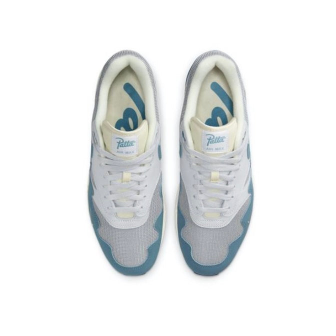 Nike Air Max 1 Patta Waves Aqua Noise Sneakers - Men's Running Shoes for Comfort & Style - Perfect for Jogging, Gym Workouts & Casual Wear