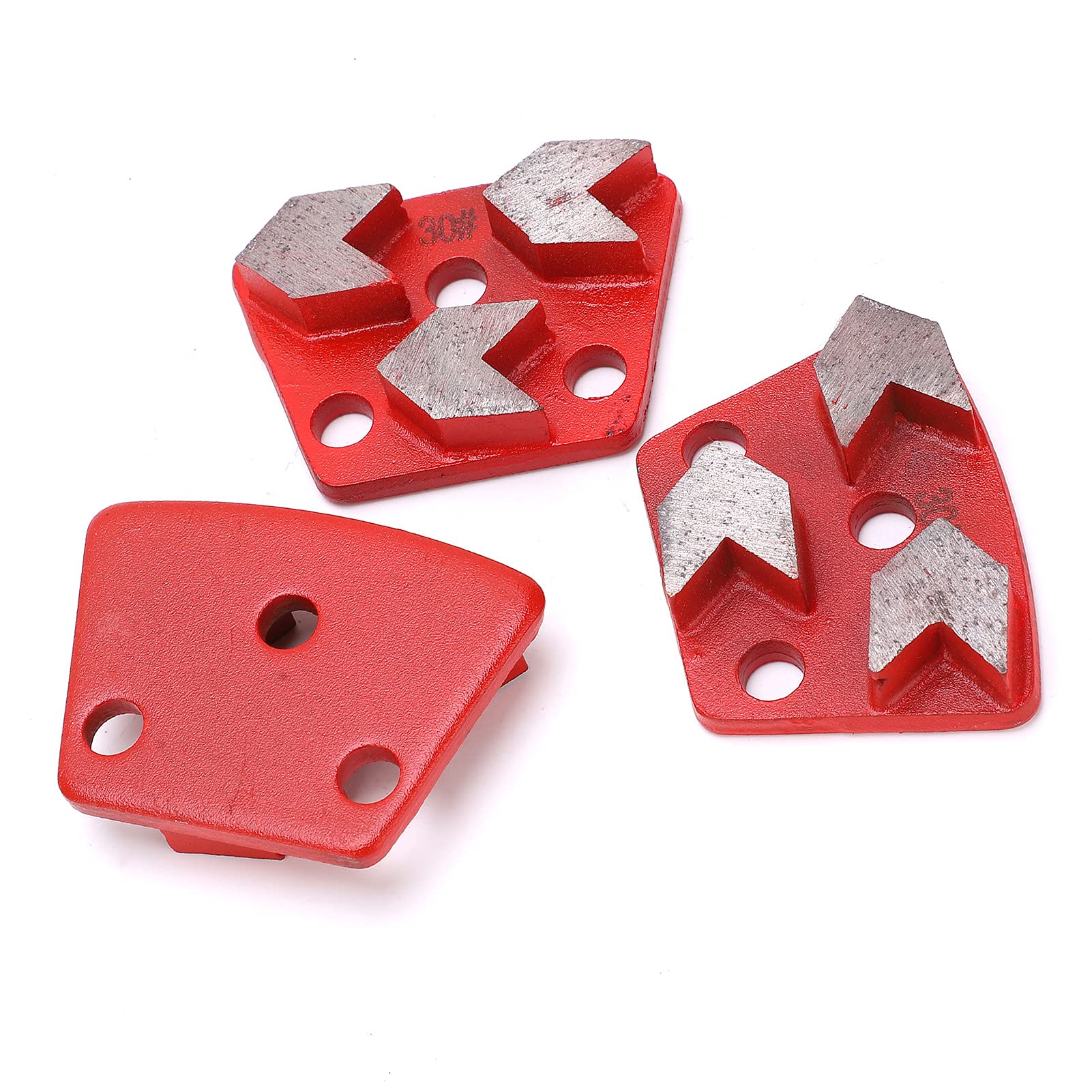 Durable Concrete Grinding Shoes with 3 Aggressive Teeth - Heavy-Duty Repair Tool for Men | Perfect for Floor Leveling, Surface Preparation & Construction Projects