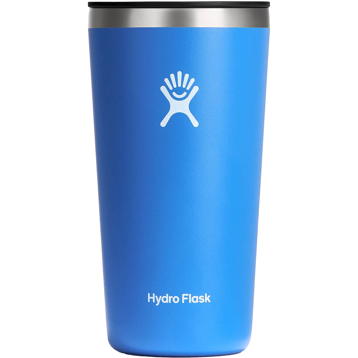 20 oz Stainless Steel All Around Tumbler with Lid and Straw - Insulated Double Wall Vacuum Cup for Hot & Cold Drinks - Perfect for Coffee, Tea, Water, Smoothies at Home, Office, Gym or Travel