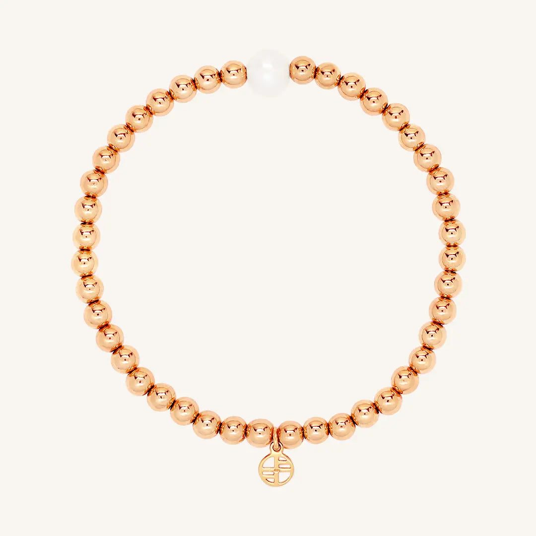 Rochelle Pearl Bracelet - Natural Stone of Potential & Elegance | Perfect for Gifting, Weddings & Everyday Wear